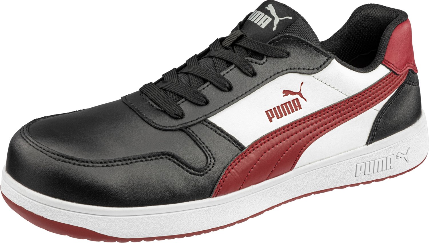 PUMA Men's Safety Frontcourt Low Leather EH Shoes - view number 3