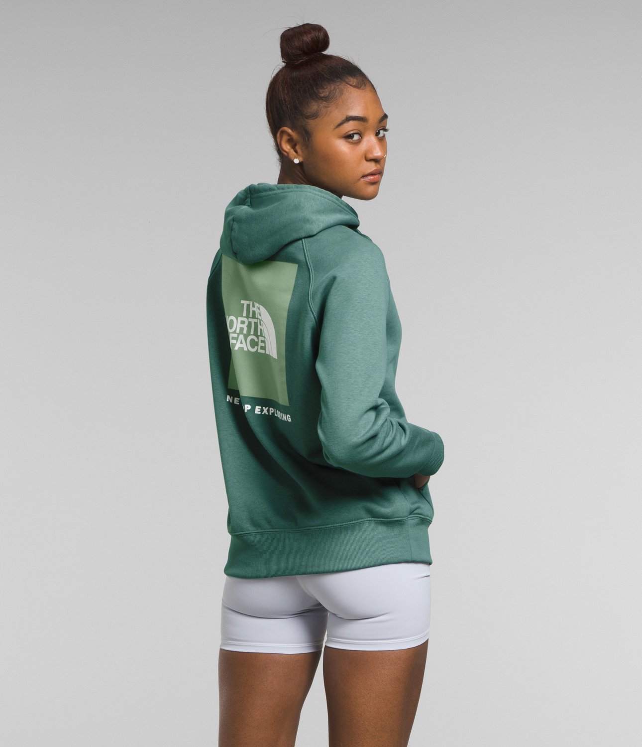 The North Face Womens Box Nse Pullover Hoodie Academy