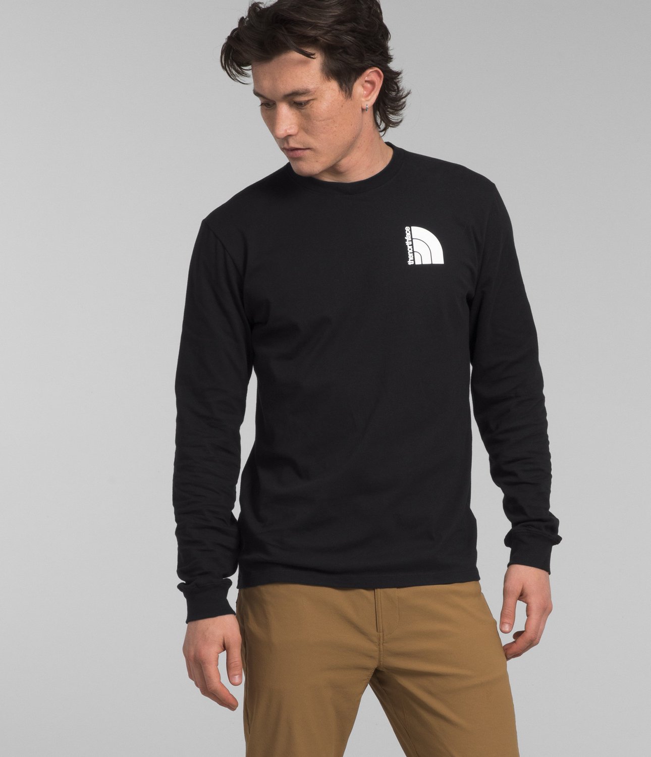 The North Face Men's Jumbo Half Dome Long Sleeve Graphic T-shirt | Academy