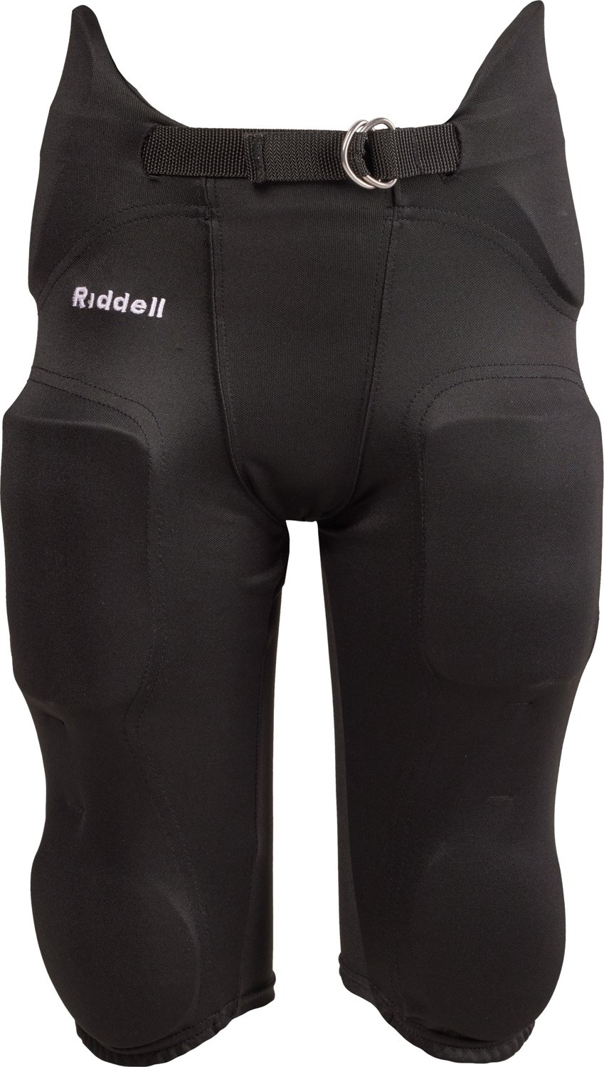 Riddell Power Padded Compression Shorts Black Football Pants Size