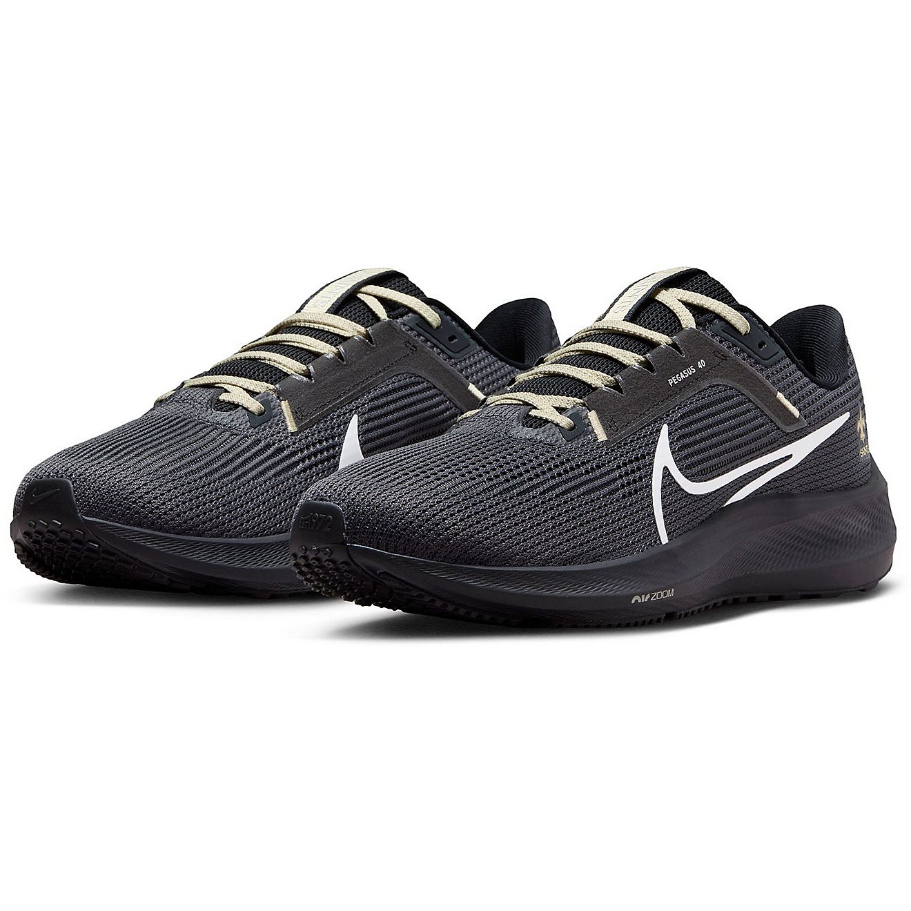 Nike Men's New Orleans Saints Air Zoom Pegasus 40 Running Shoe                                                                   - view number 3
