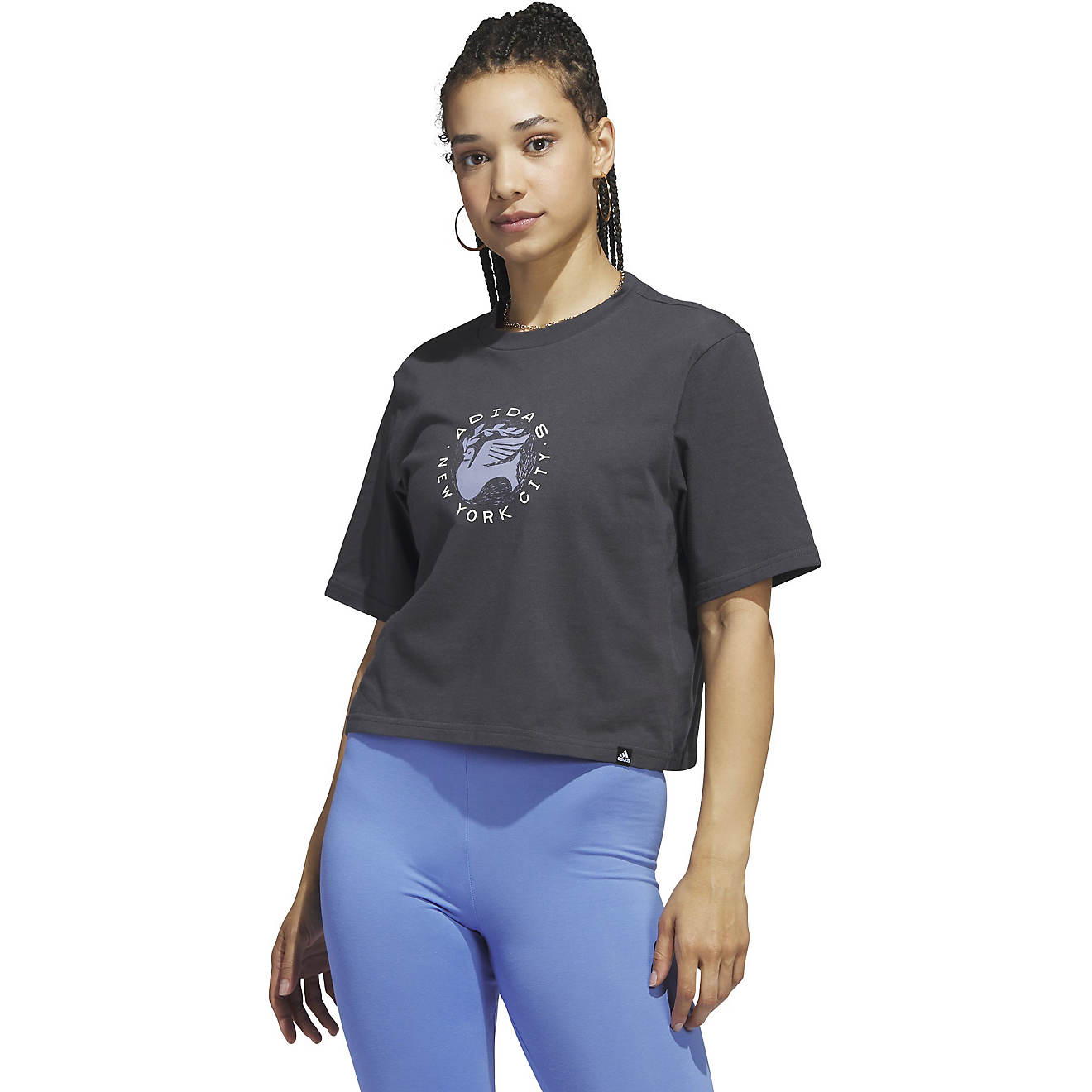 adidas Women's Sportswear New York Graphic T-shirt                                                                               - view number 1