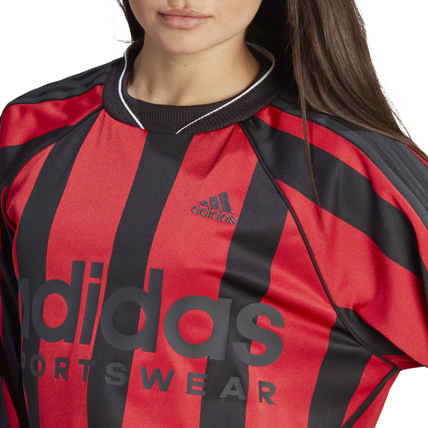 adidas Women's SportsWear Express Long Sleeve Soccer Jersey                                                                      - view number 5