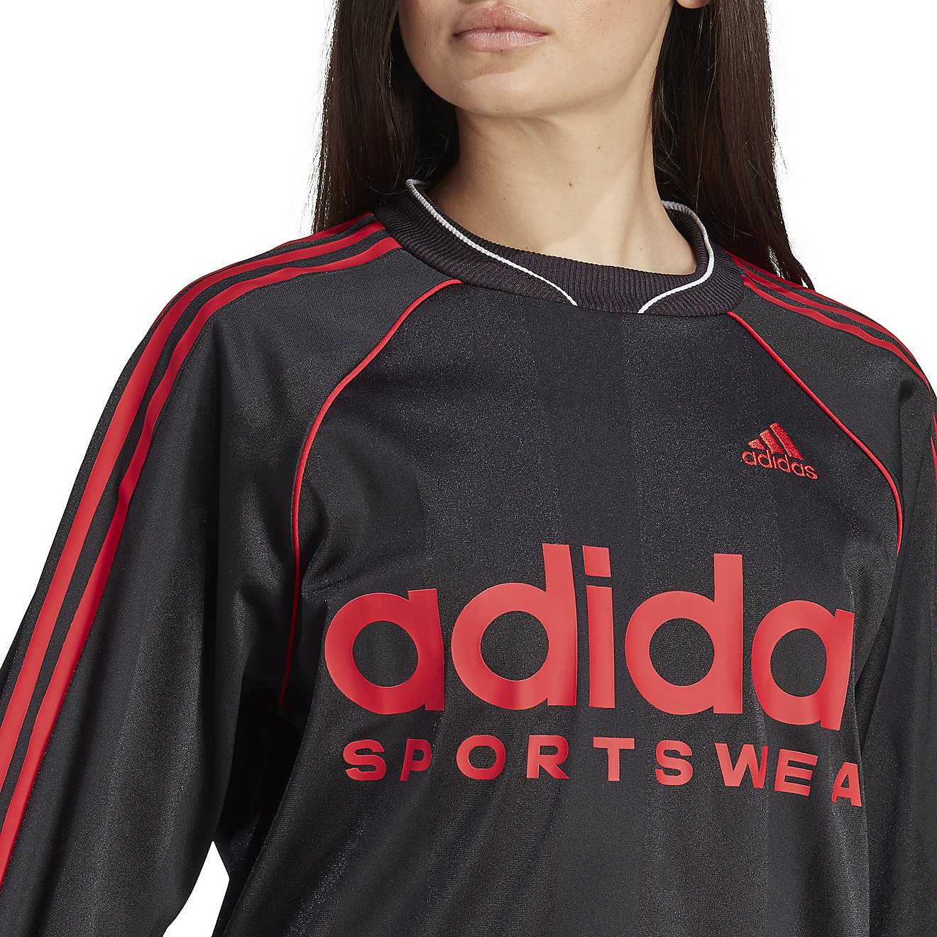 adidas Women's SportsWear Express Long Sleeve Soccer Jersey                                                                      - view number 4