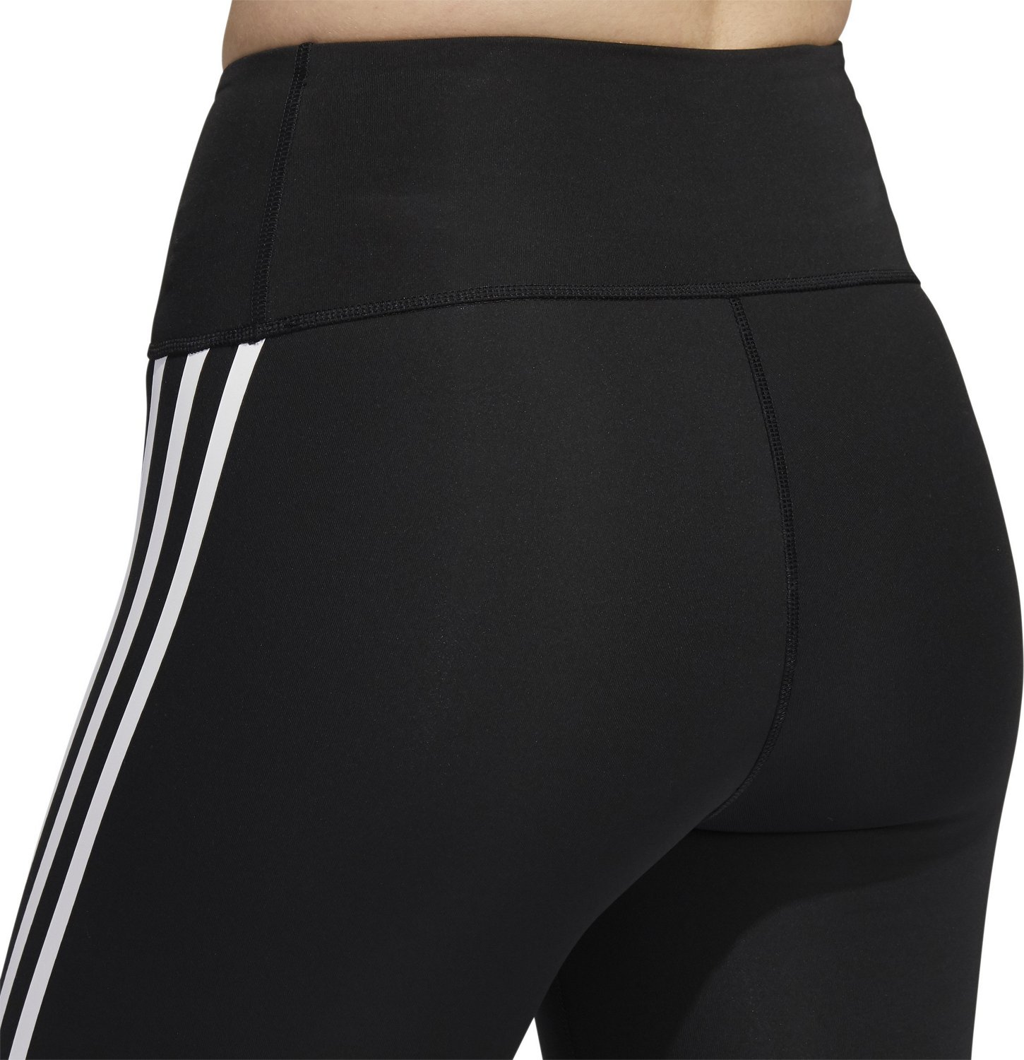 adidas Women's Optime TrainIcons 3-Stripes Bike Short Leggings - view number 6