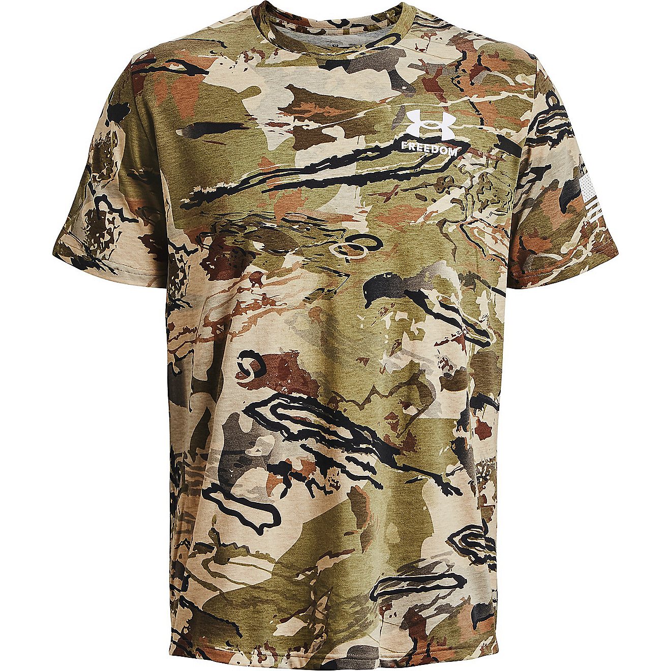 Under Armour Men's Freedom Camo T-shirt                                                                                          - view number 5