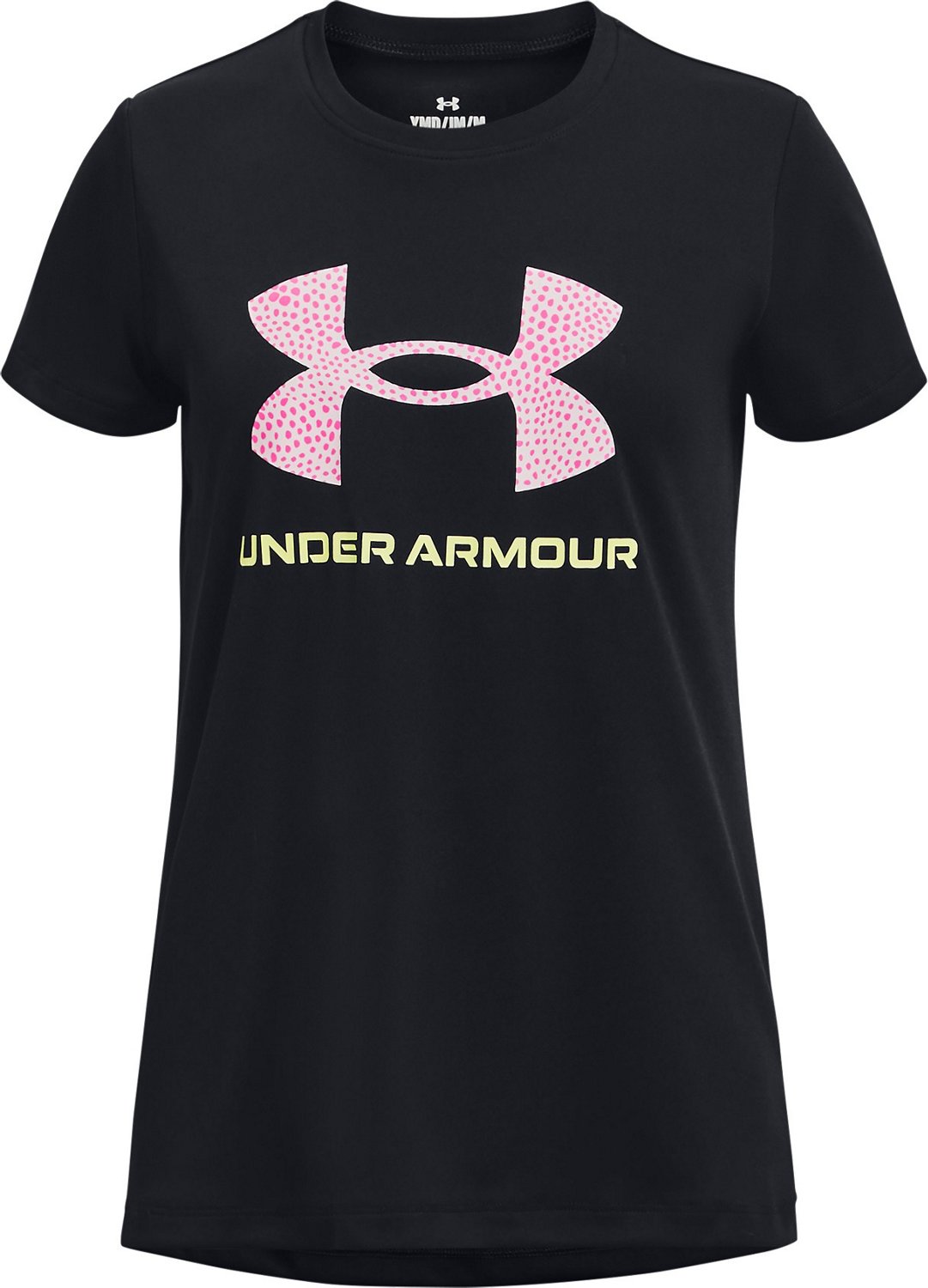 Under Armour Girls' UA Tech Print Fill Big Logo T-shirt | Academy