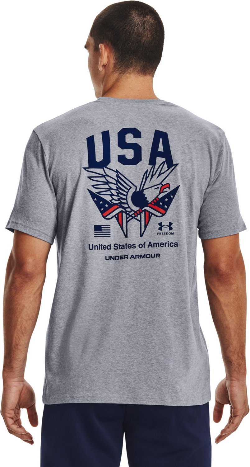 Under Armour Men's Freedom Eagle T-shirt                                                                                         - view number 1 selected