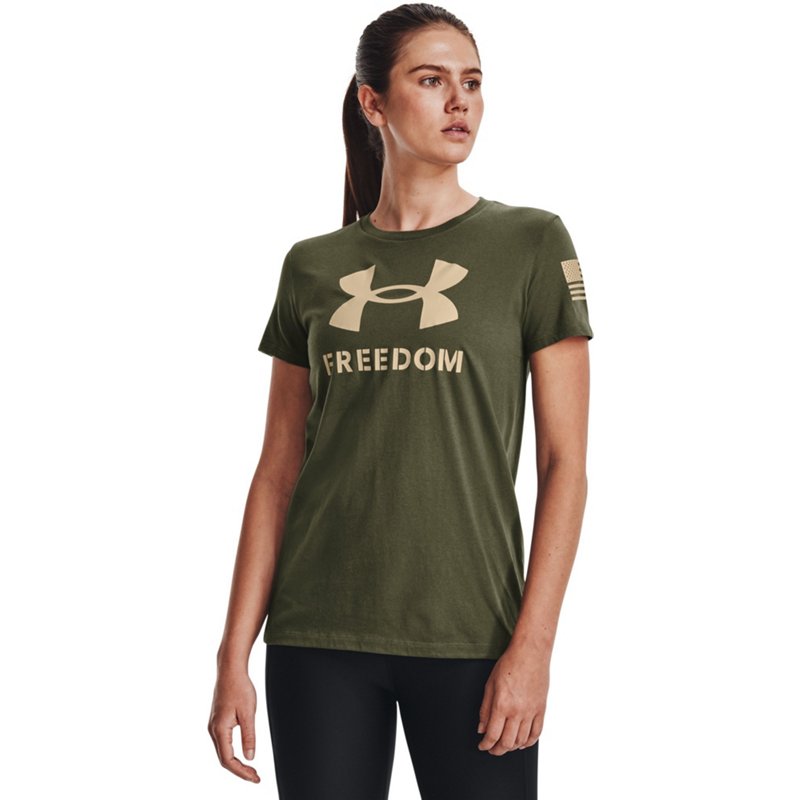 Under Armour Women's Freedom Logo Graphic Short Sleeve T-shirt