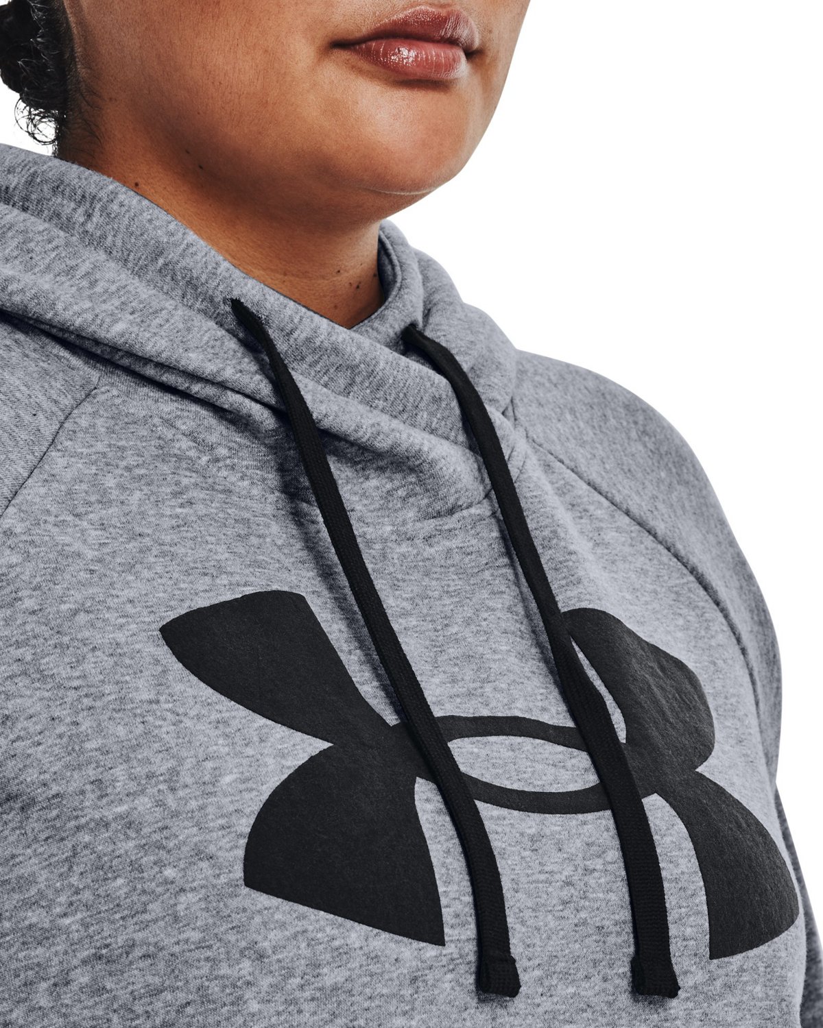 Under Armour Women's Rival Fleece Logo Hoodie Plus Size - view number 4