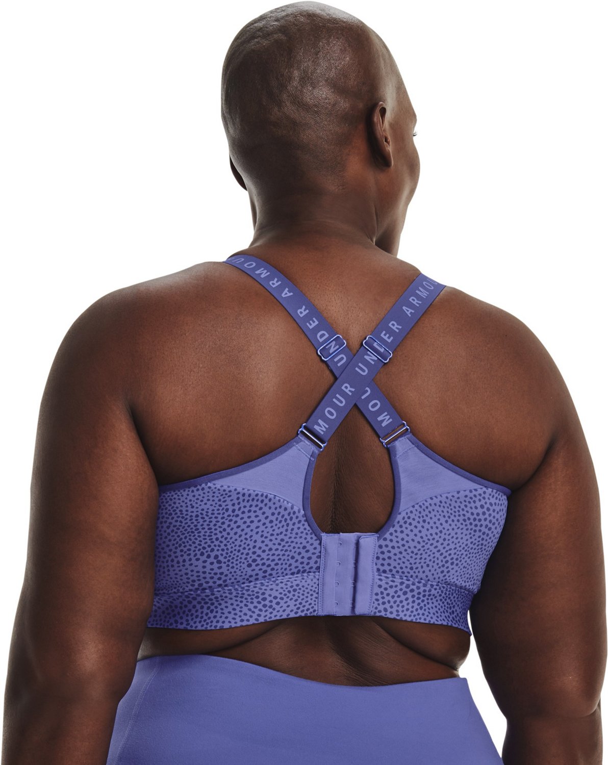 Under Armour Women's Plus Infinity High Printed Sports Bra - view number 2