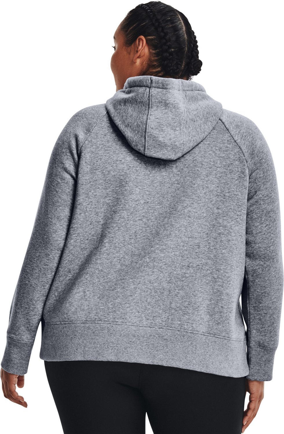 Under Armour Women's Rival Fleece Logo Hoodie Plus Size - view number 2