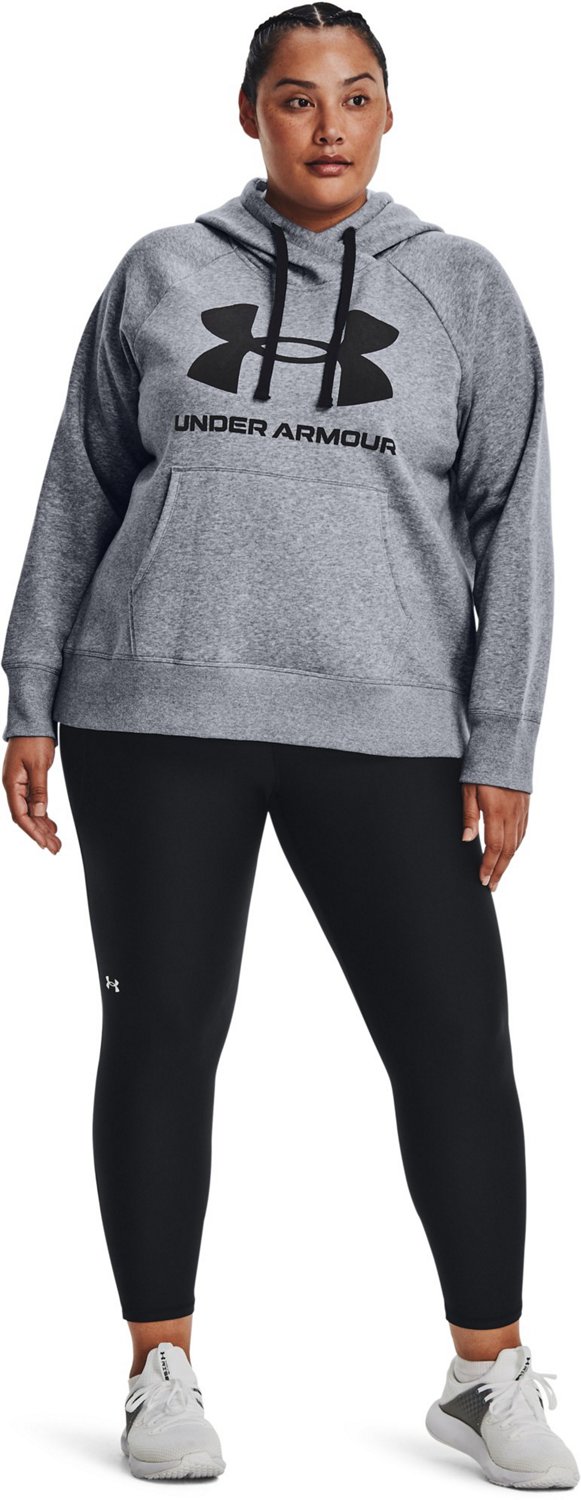 Under Armour Women's Rival Fleece Logo Hoodie Plus Size - view number 3