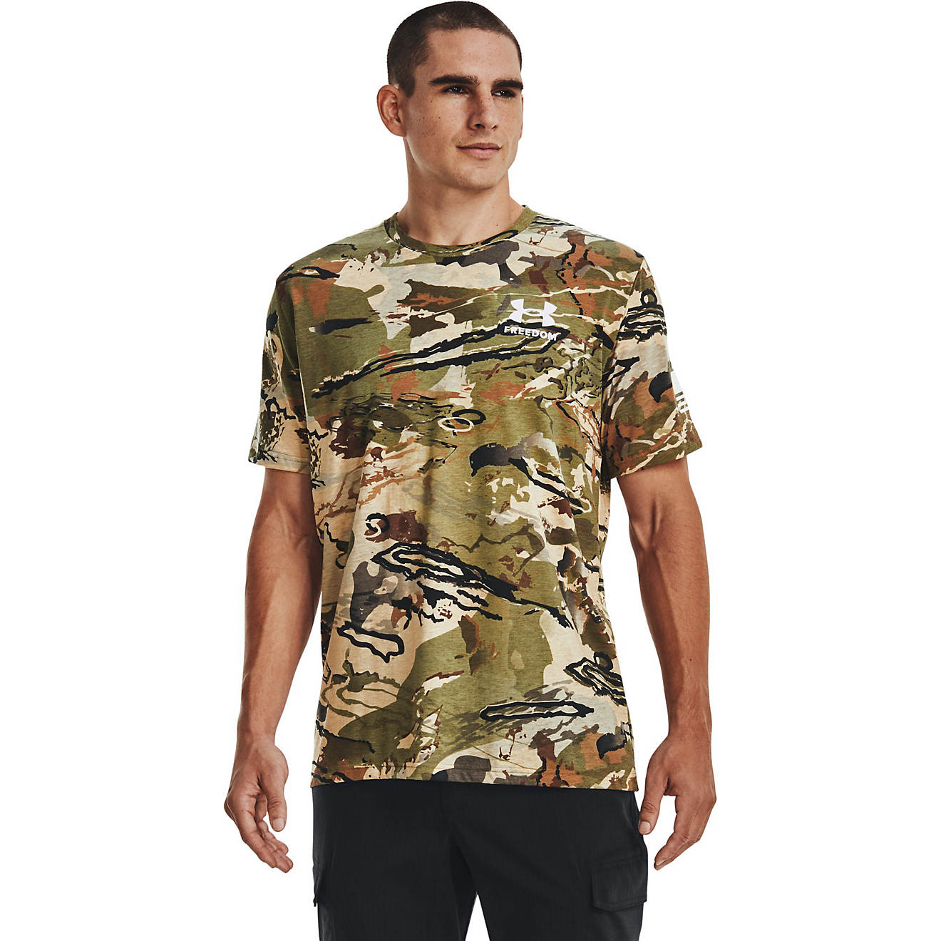 Under Armour Men's Freedom Camo T-shirt                                                                                          - view number 1