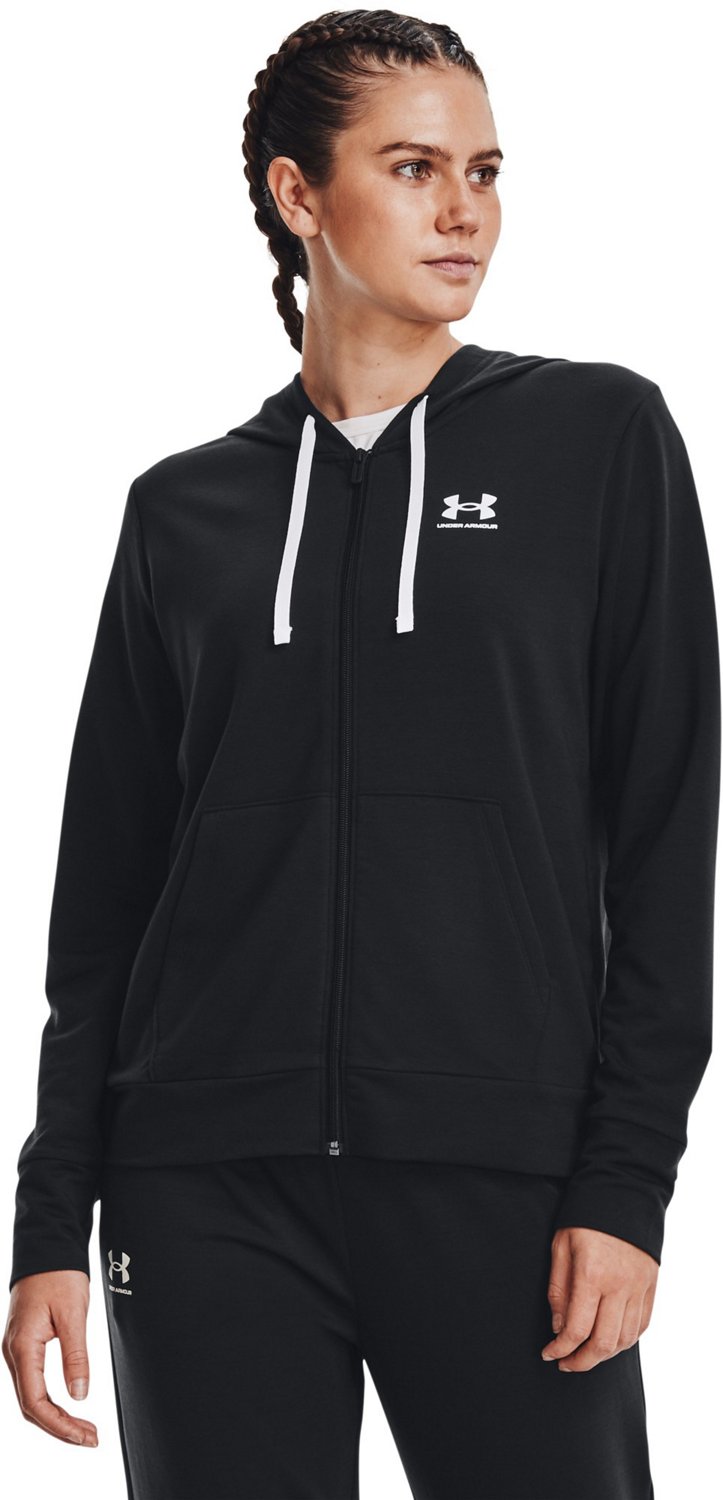 Under Armour Womens Rival Terry Full-Zip Hoodie, (868) Mellow