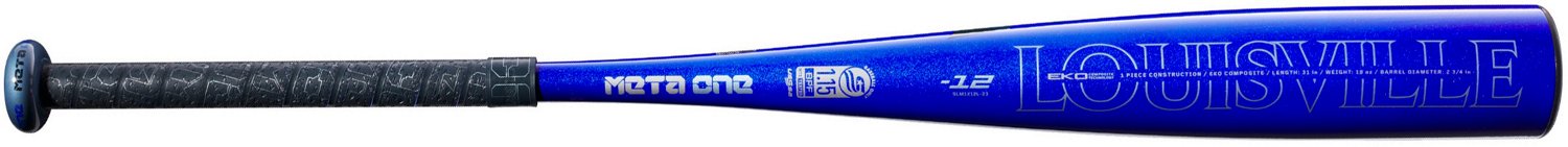 Louisville Slugger Meta One 2023 Senior League Baseball Bat -12                                                                  - view number 3