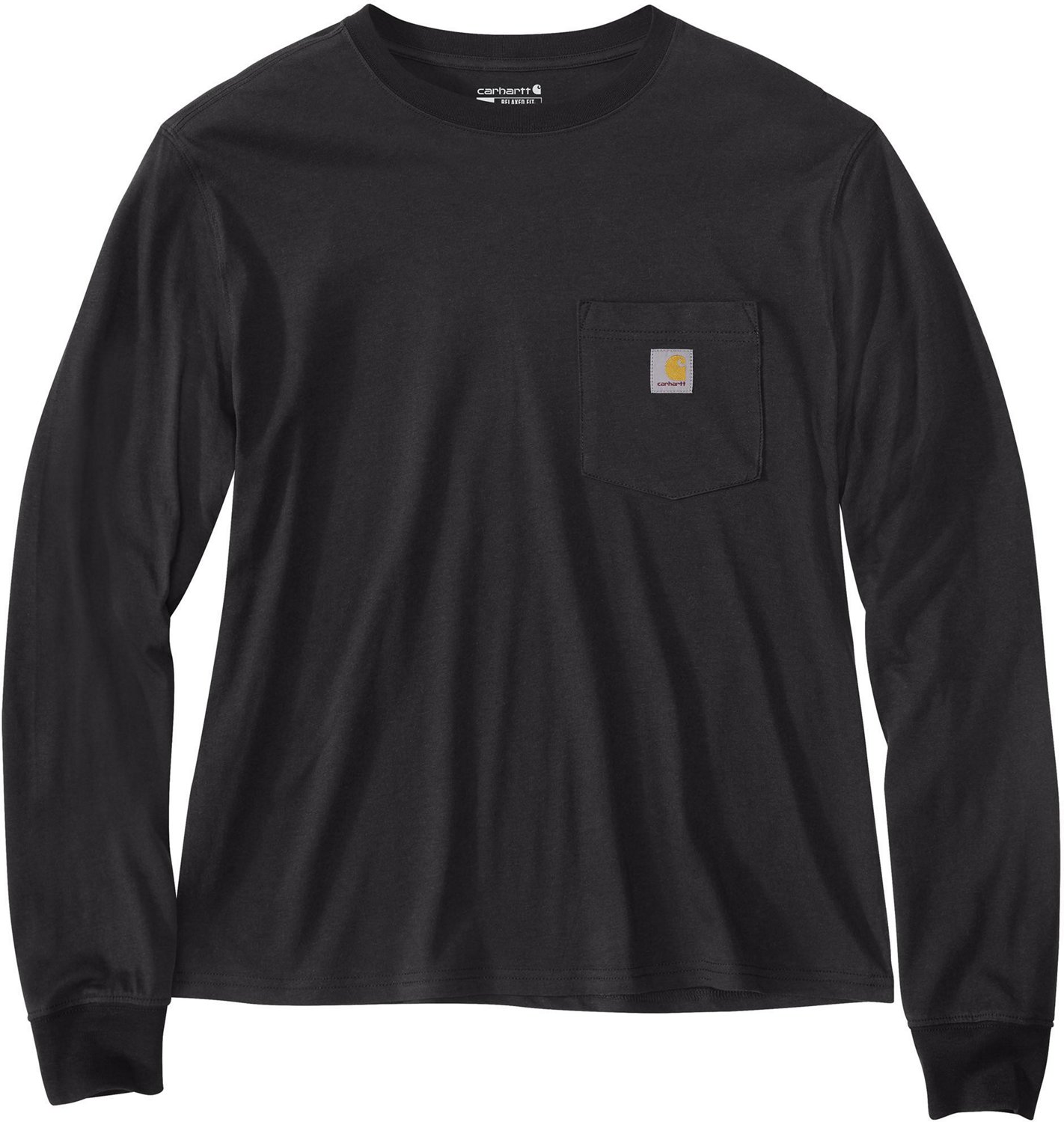 Carhartt Women's Loose Fit Lightweight Pocket Crewneck Long Sleeve T-shirt - view number 2