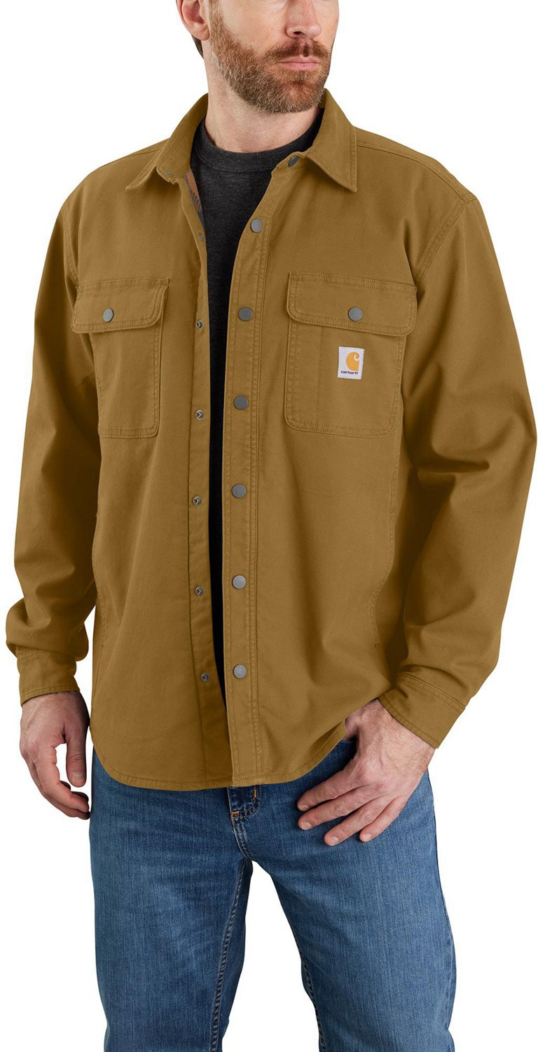 Carhartt® Rugged Flex® Fleece-Lined Shirt Jacket