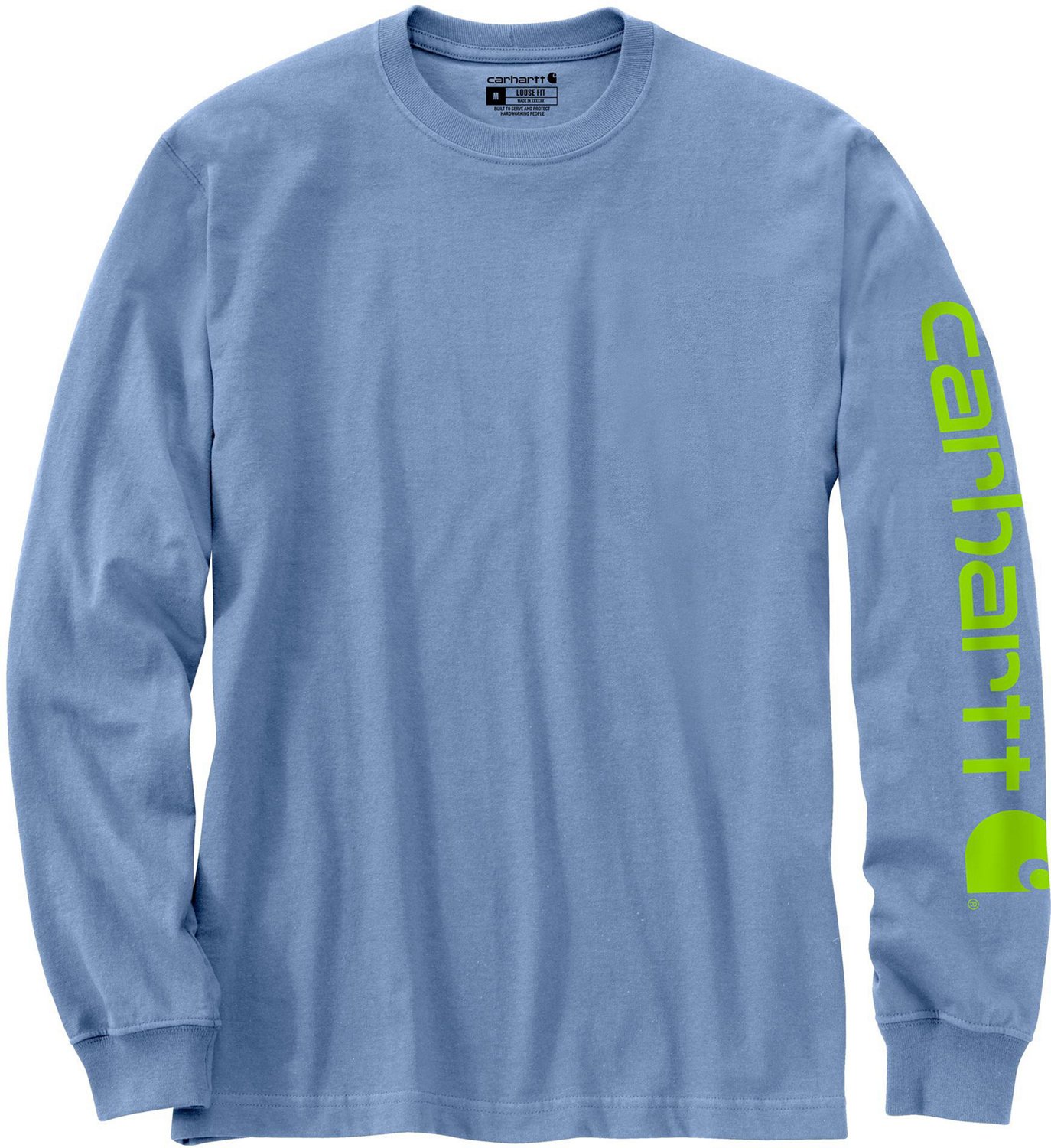Carhartt Men's Long Sleeve Graphic Logo T-shirt                                                                                  - view number 2