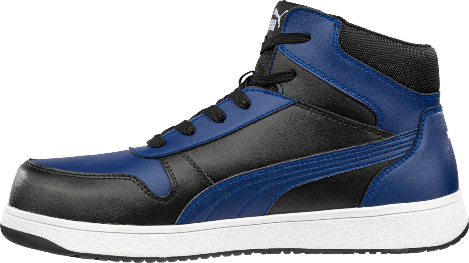 PUMA Men's Safety Frontcourt Mid Leather SD Shoes                                                                                - view number 2