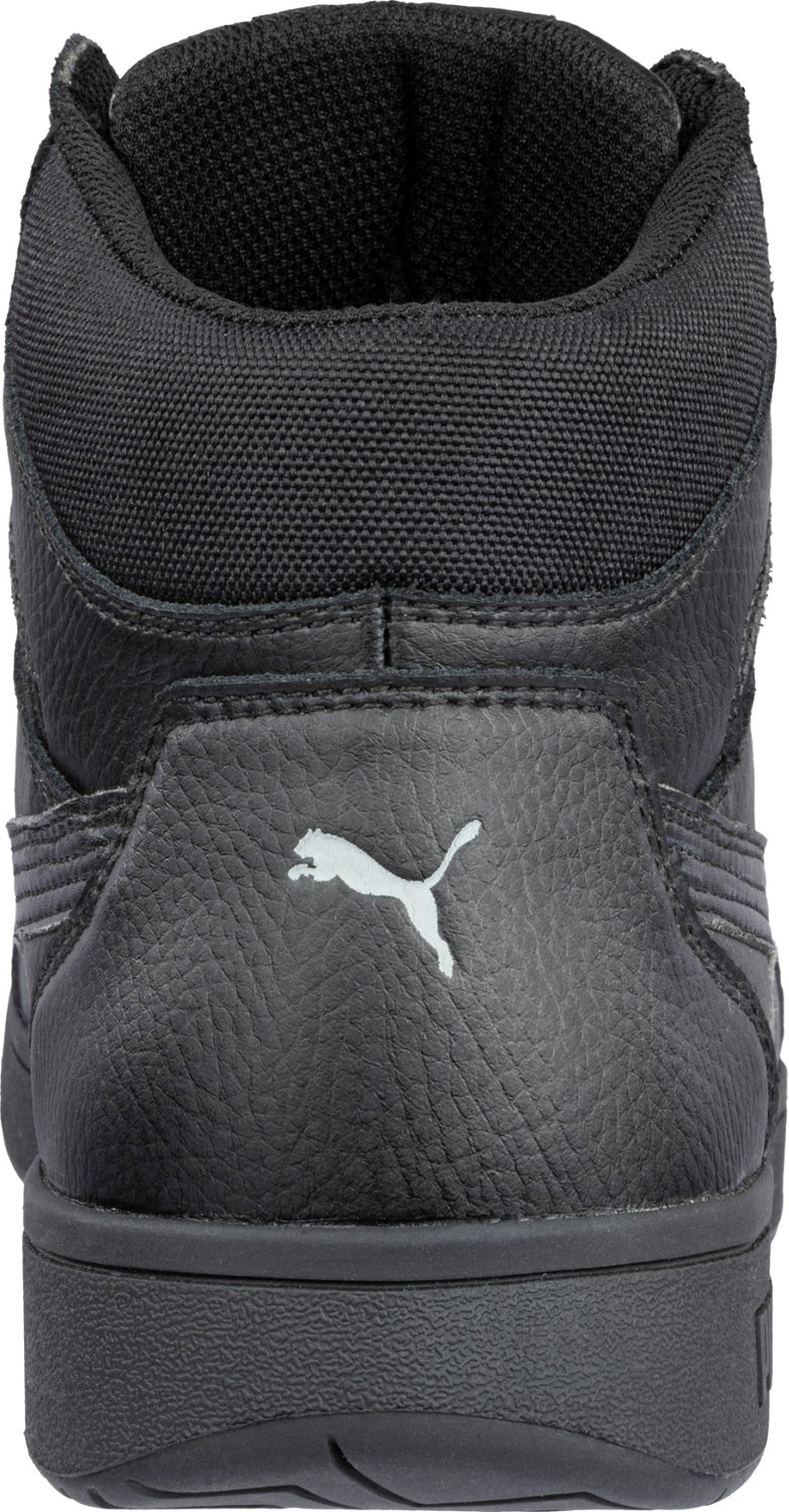 PUMA Men's Safety Frontcourt Mid Leather EH Shoes - view number 5