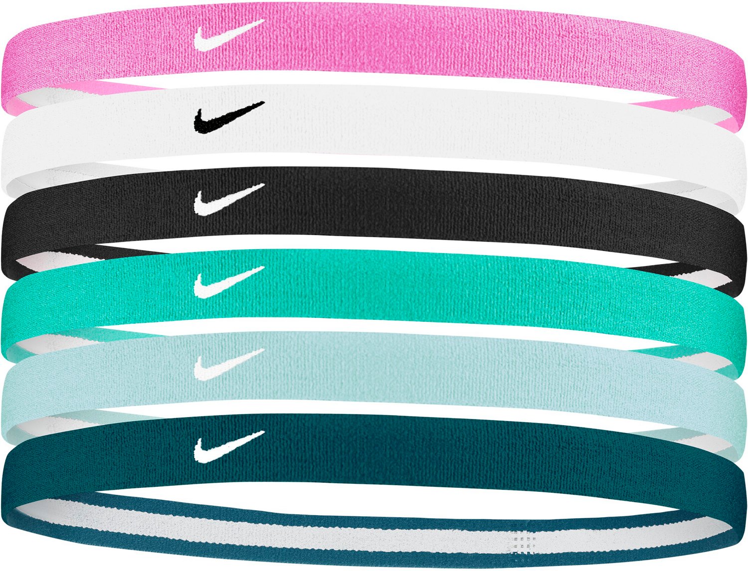 Nike swoosh store headbands 6 pack