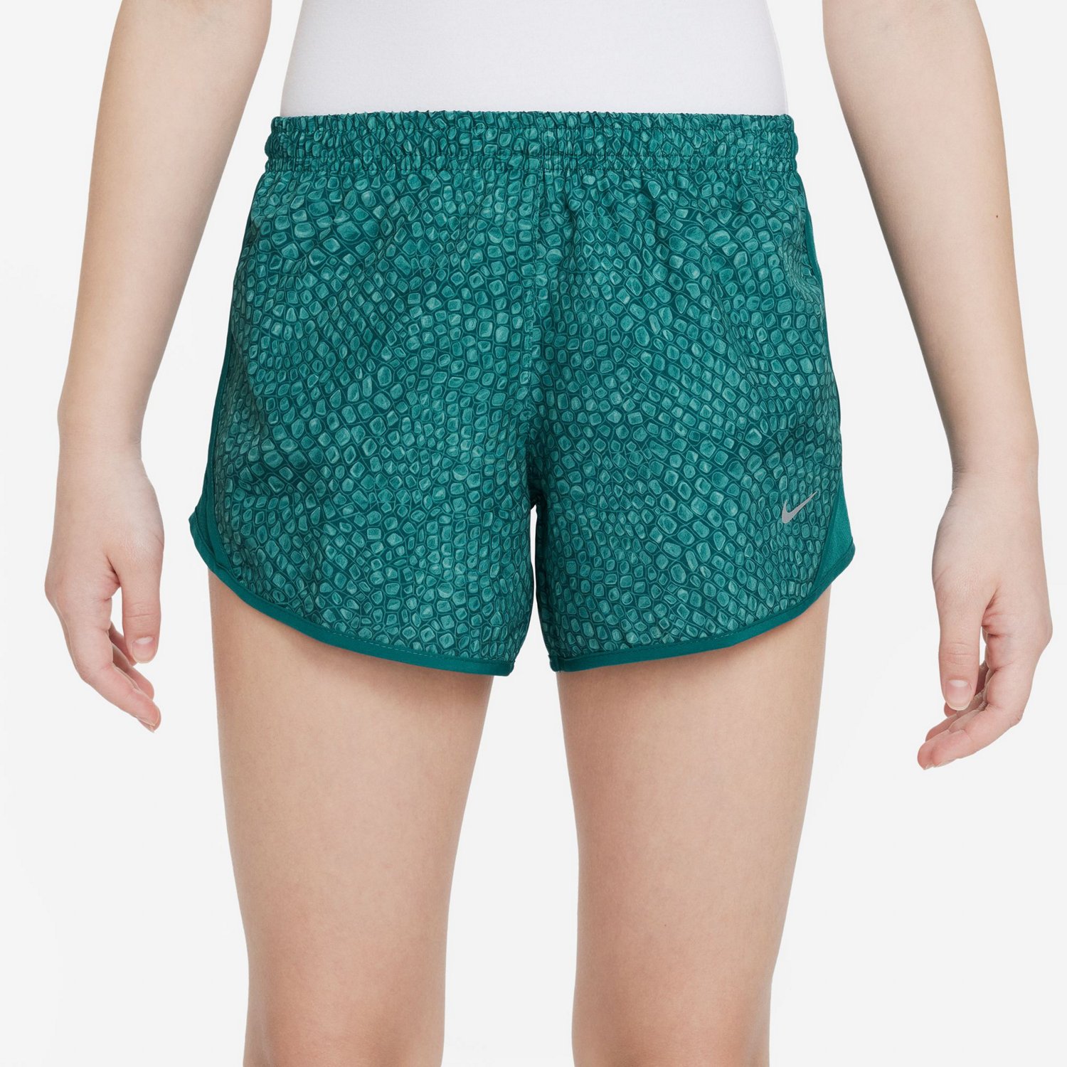 Nike Girls' Dri-FIT Tempo Allover Print Shorts 3 in - view number 3