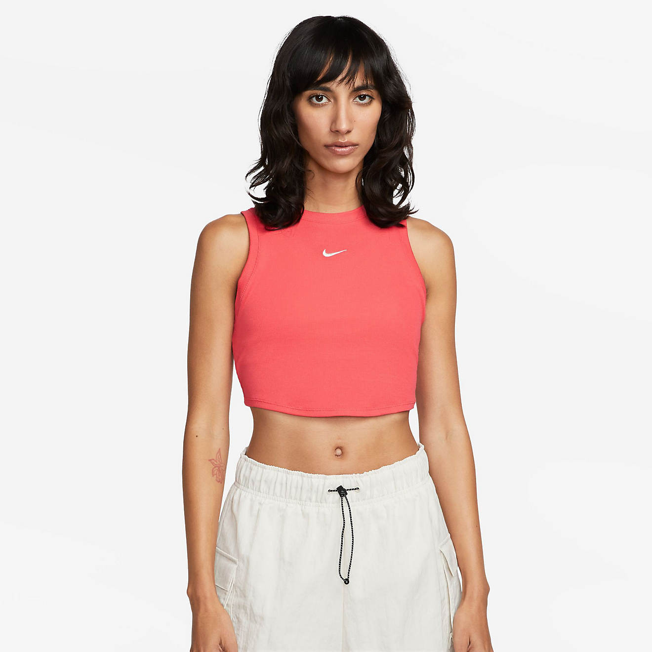 Nike Sportswear Essential Women's Ribbed Crop Top.