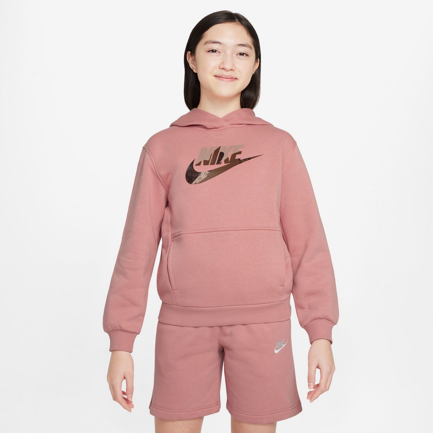 Nike Kids' Sportswear Club Fleece Graphic Hoodie | Academy
