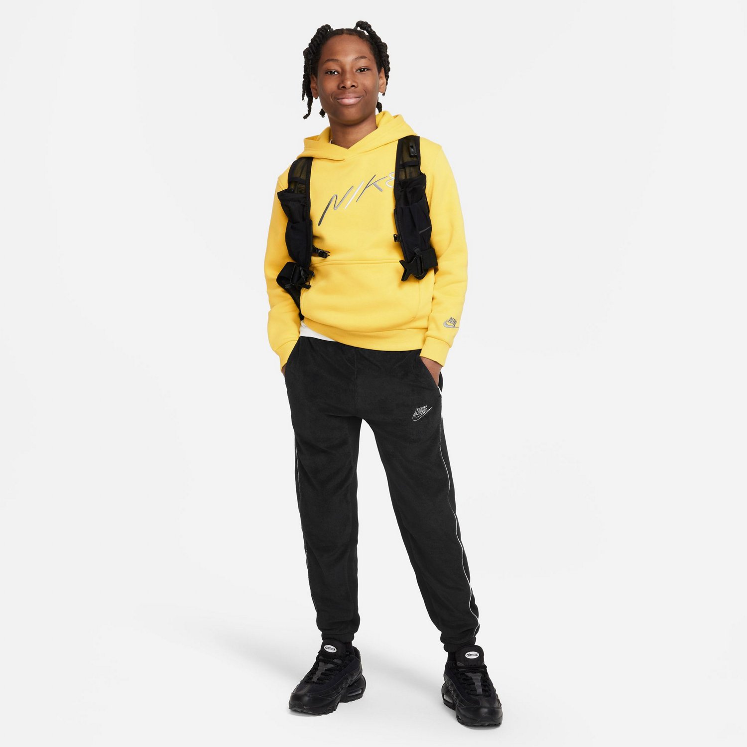 Nike Kids' Sportswear Club Fleece Connect Hoodie                                                                                 - view number 5