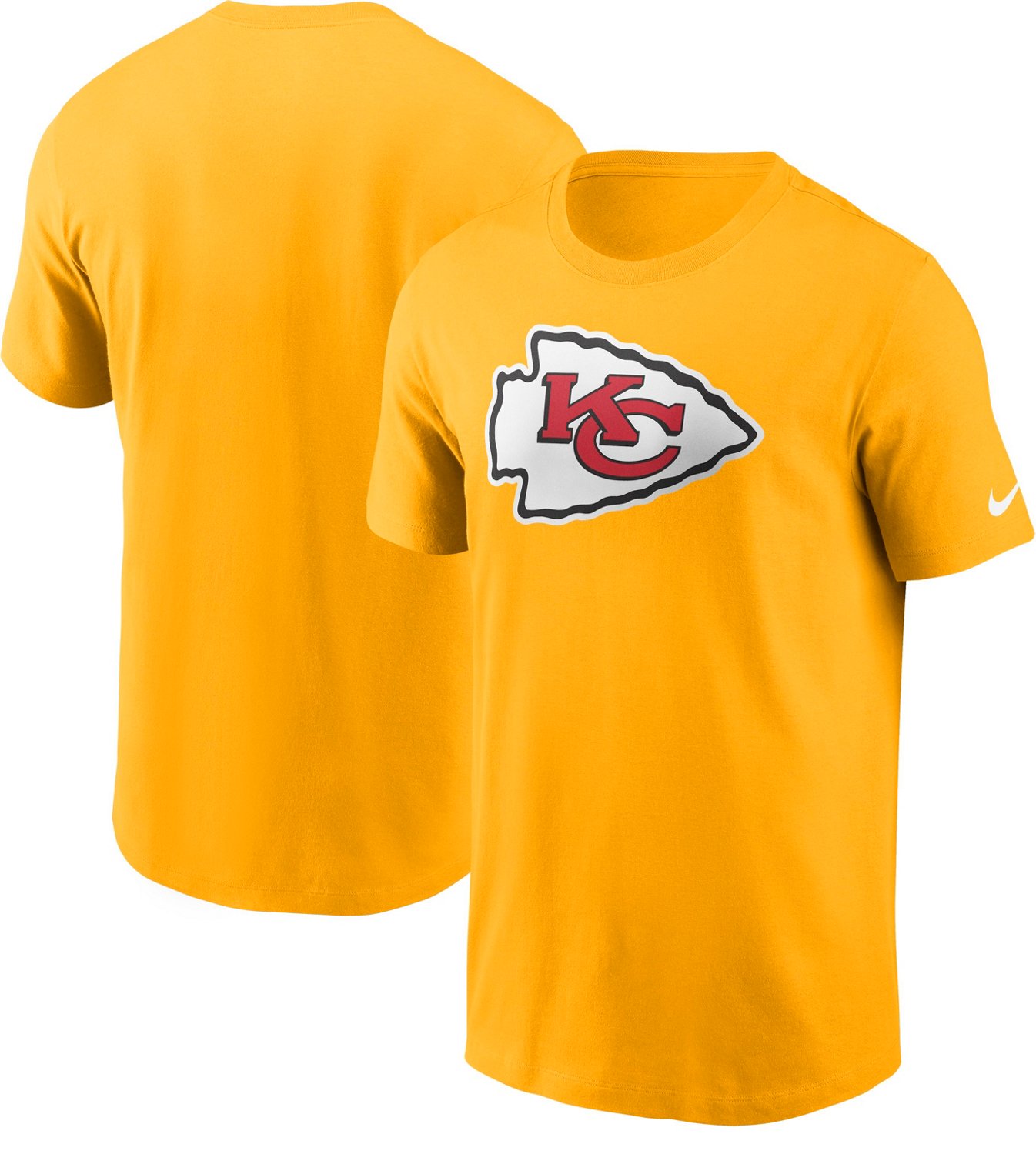 Nike Men's Kansas City Chiefs Logo Essential T-shirt - view number 3