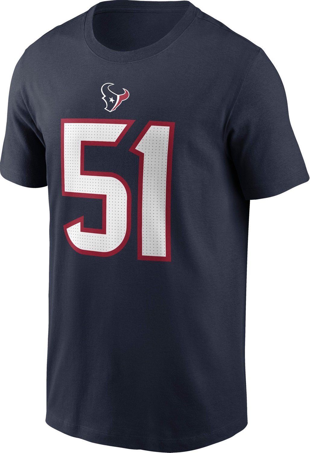 Nike Men's Houston Texans Will Anderson Jr. 31 N&N T-shirt - view number 2