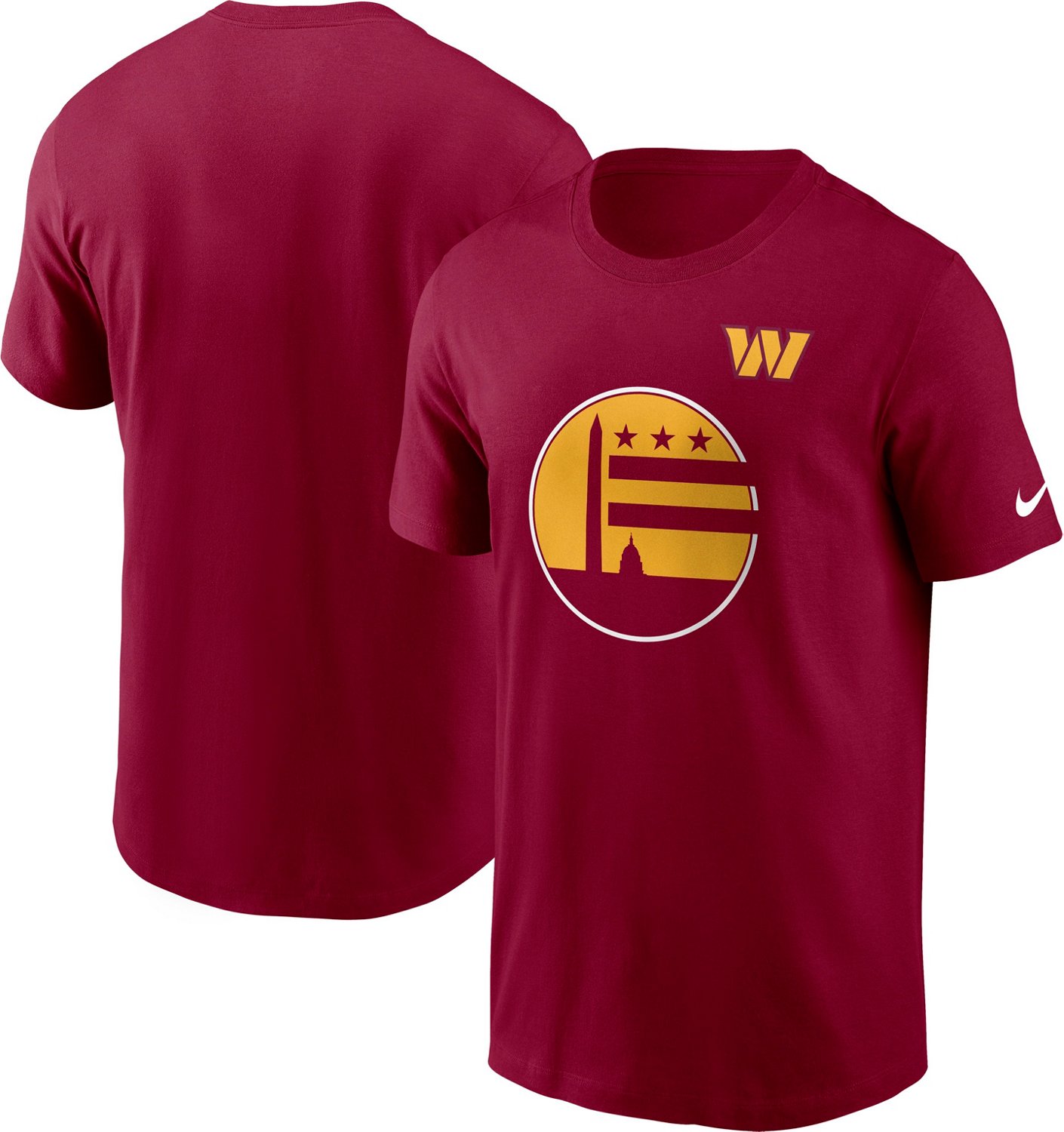 Nike Men's Washington Commanders Local Essential Graphic T-shirt  - view number 3