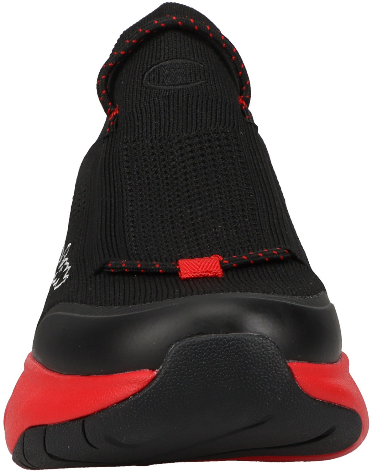 Black and red champion shoes hot sale
