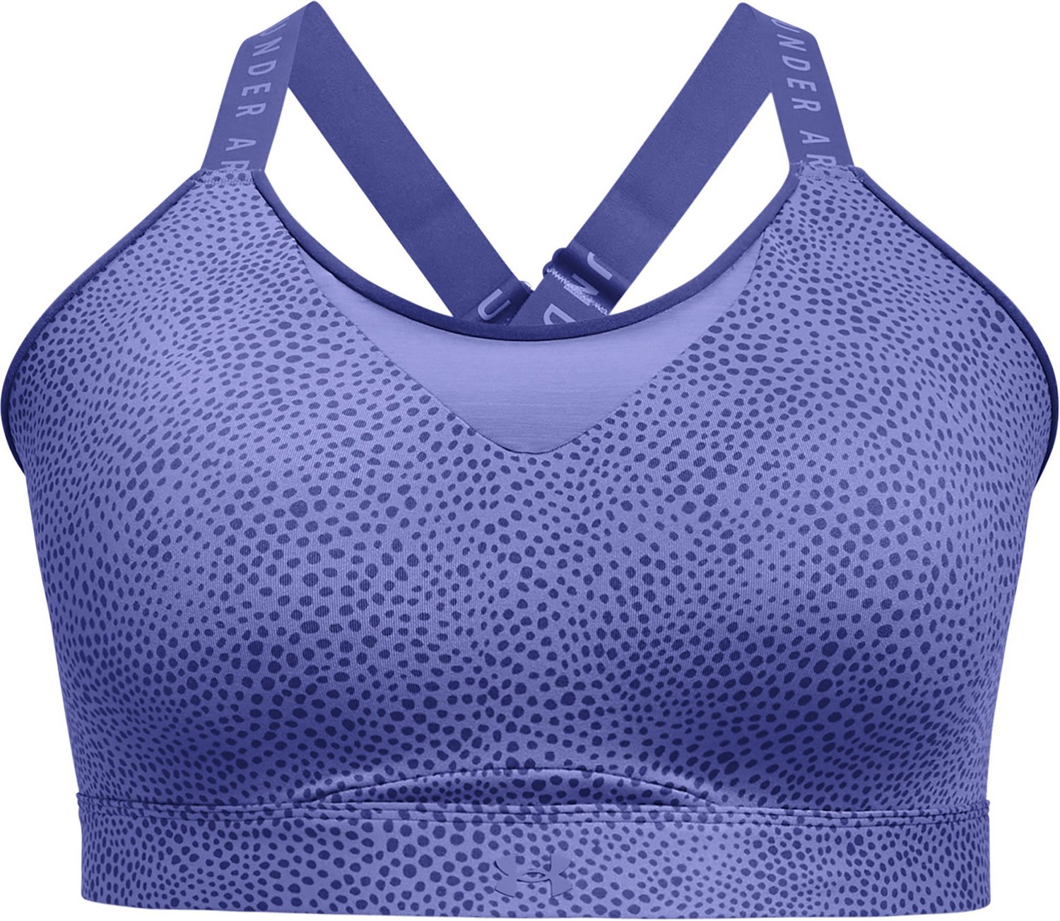 Under Armour Women's Plus Infinity High Printed Sports Bra - view number 3