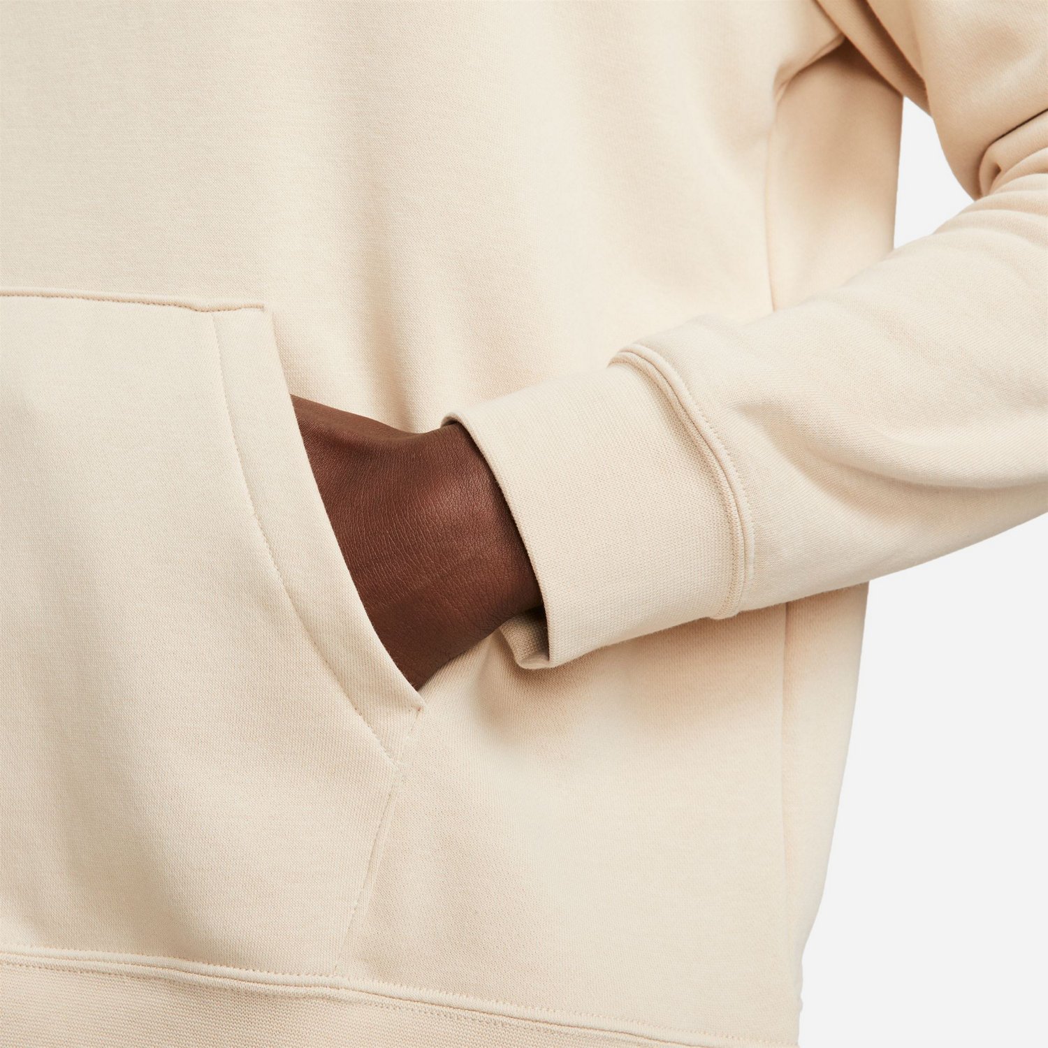 Nike Women's Club Fleece Pullover Hoodie                                                                                         - view number 4