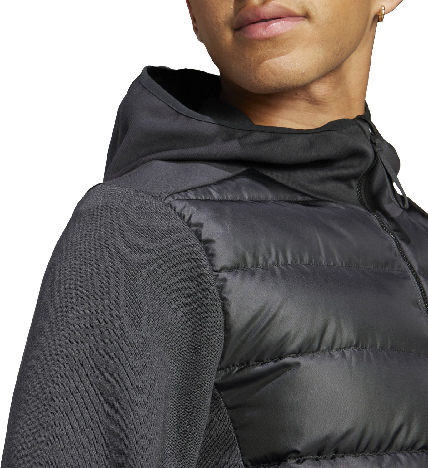 adidas Men's Essential Down Hybrid Jacket Academy