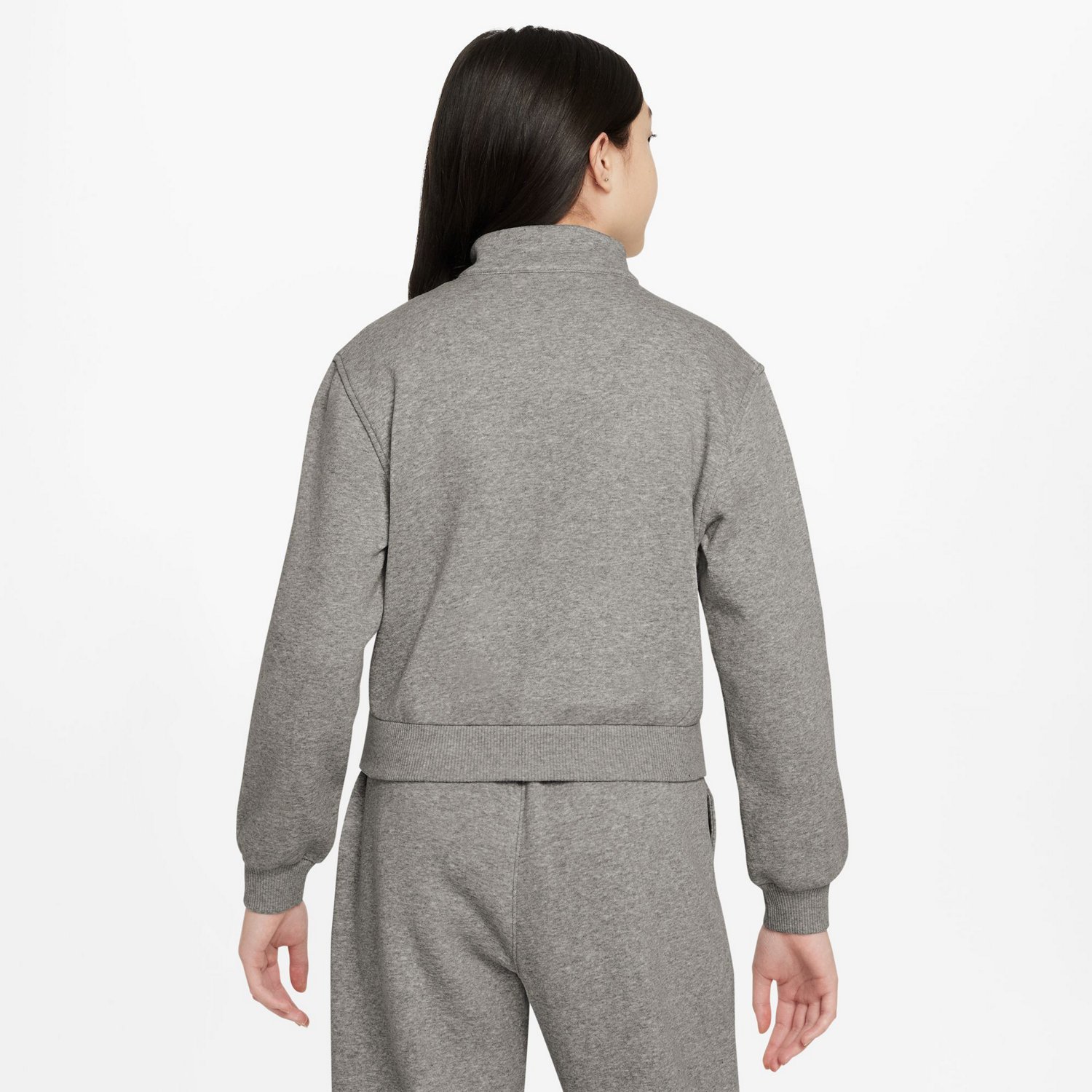 Nike Girls' Sportswear Club Fleece 1/2-Zip Pullover - view number 2