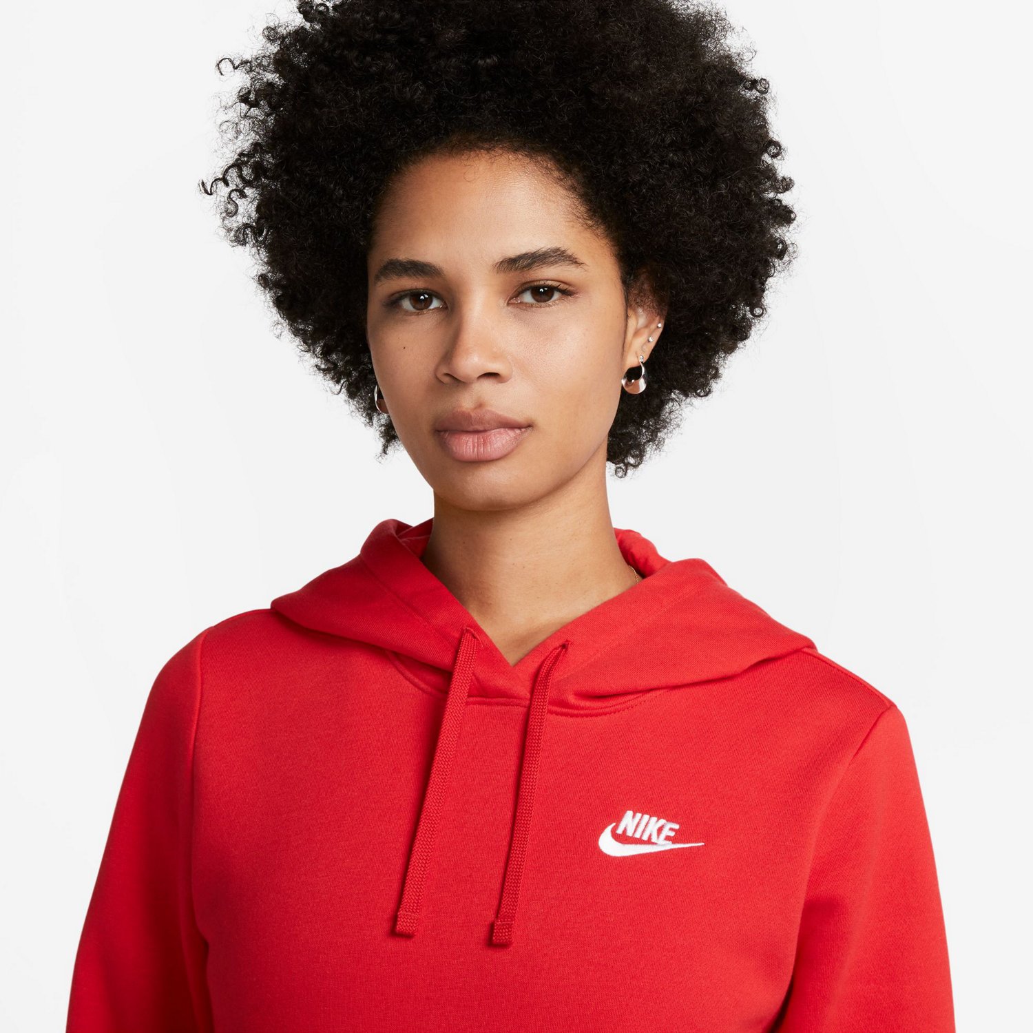 Nike Women's Club Fleece Pullover Hoodie                                                                                         - view number 3