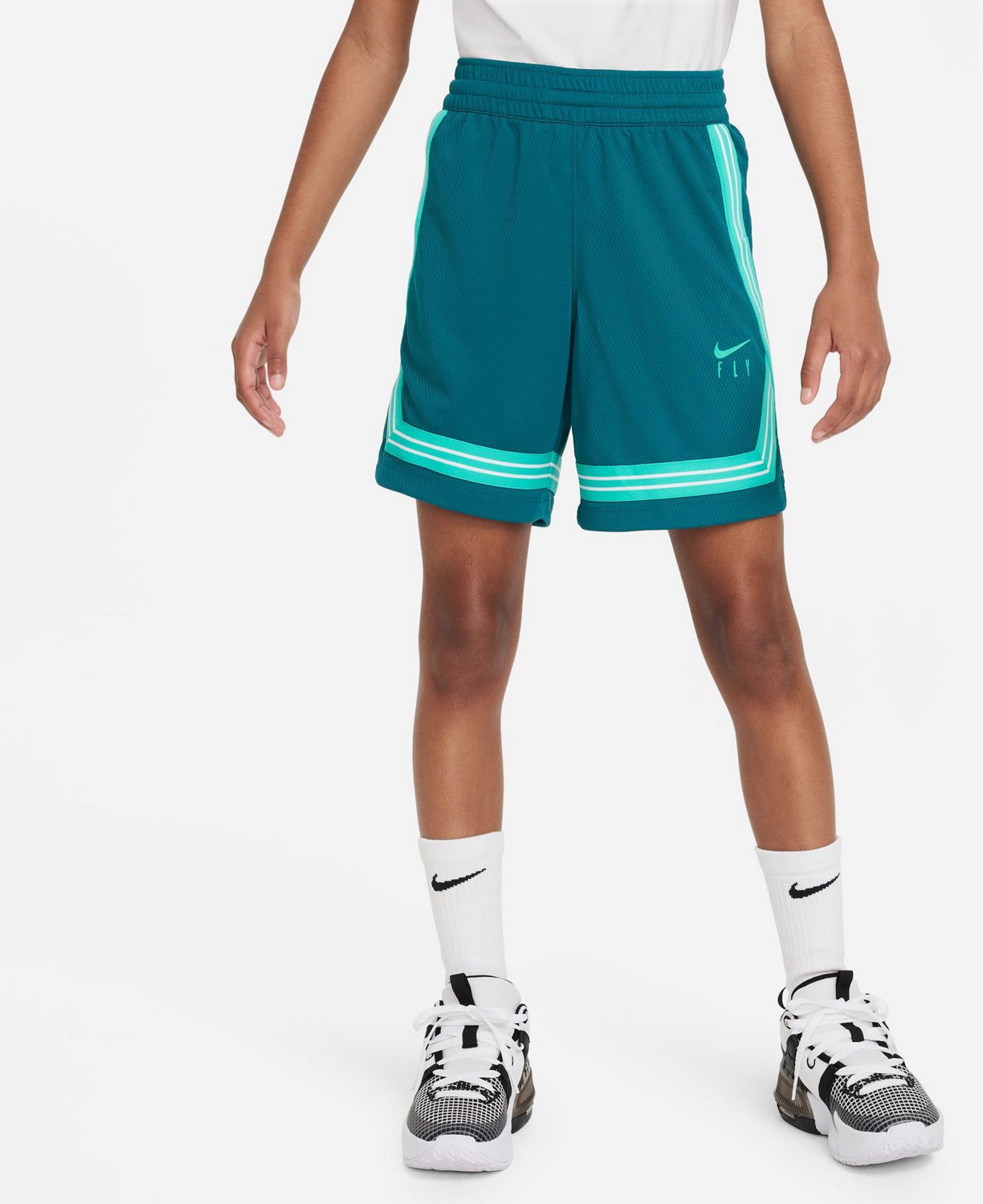 Nike Girls' Dri-FIT Fly Crossover Shorts