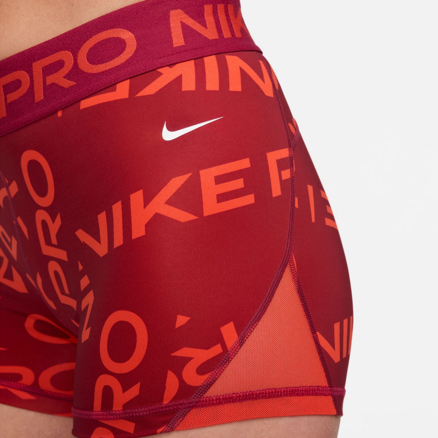 Nike Women's Pro DriFIT MidRise Shorts 3" Academy