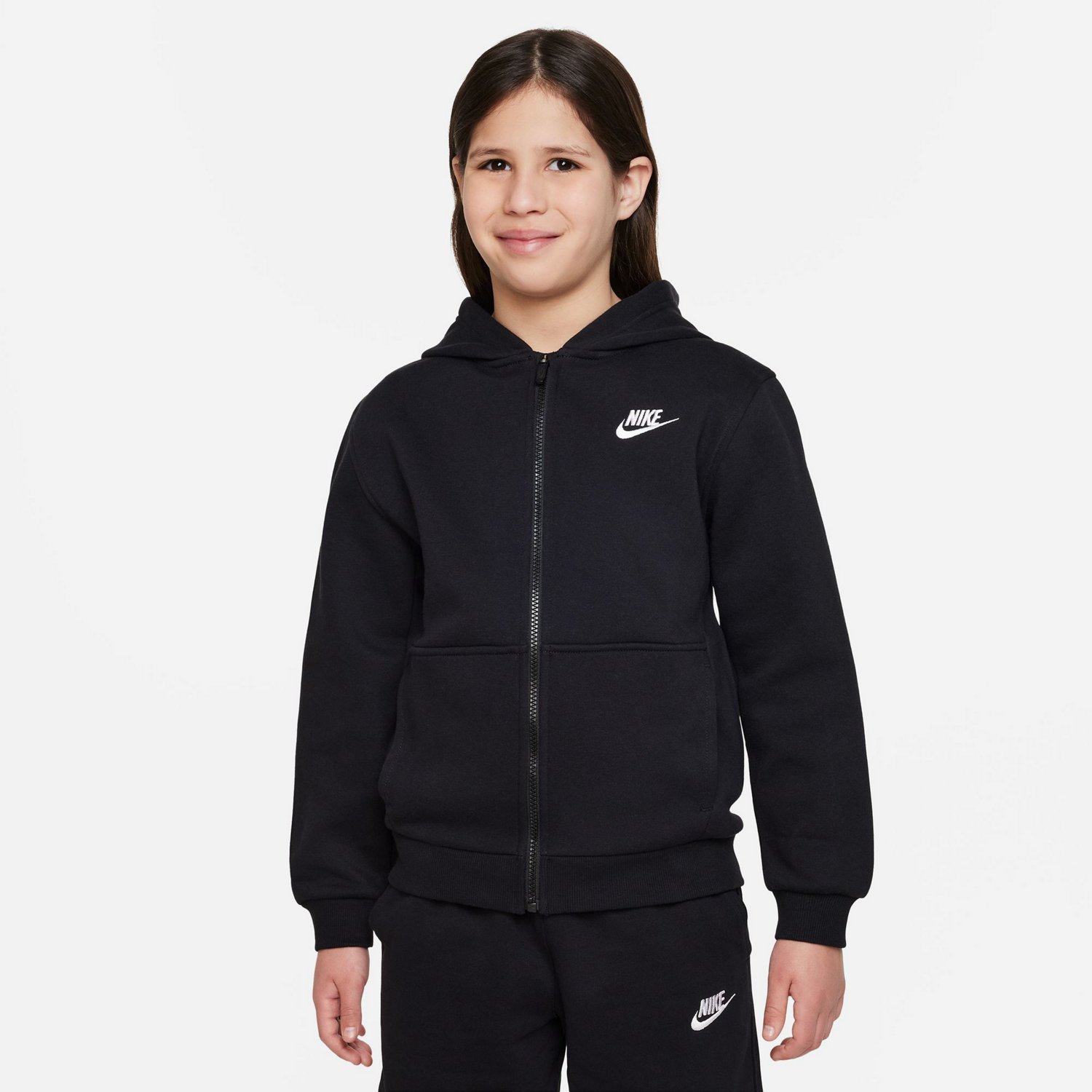 Nike Boys' Sportswear Club Fleece Full-Zip Hoodie | Academy