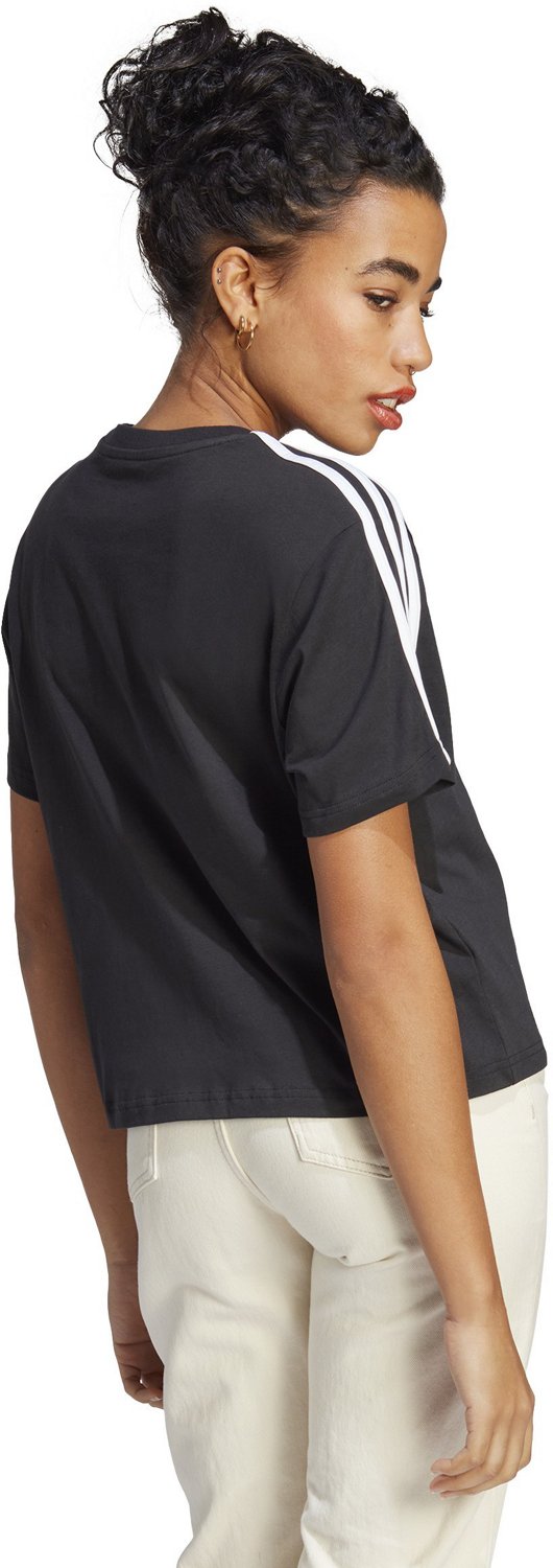 adidas Women's 3 Stripe Crop Top