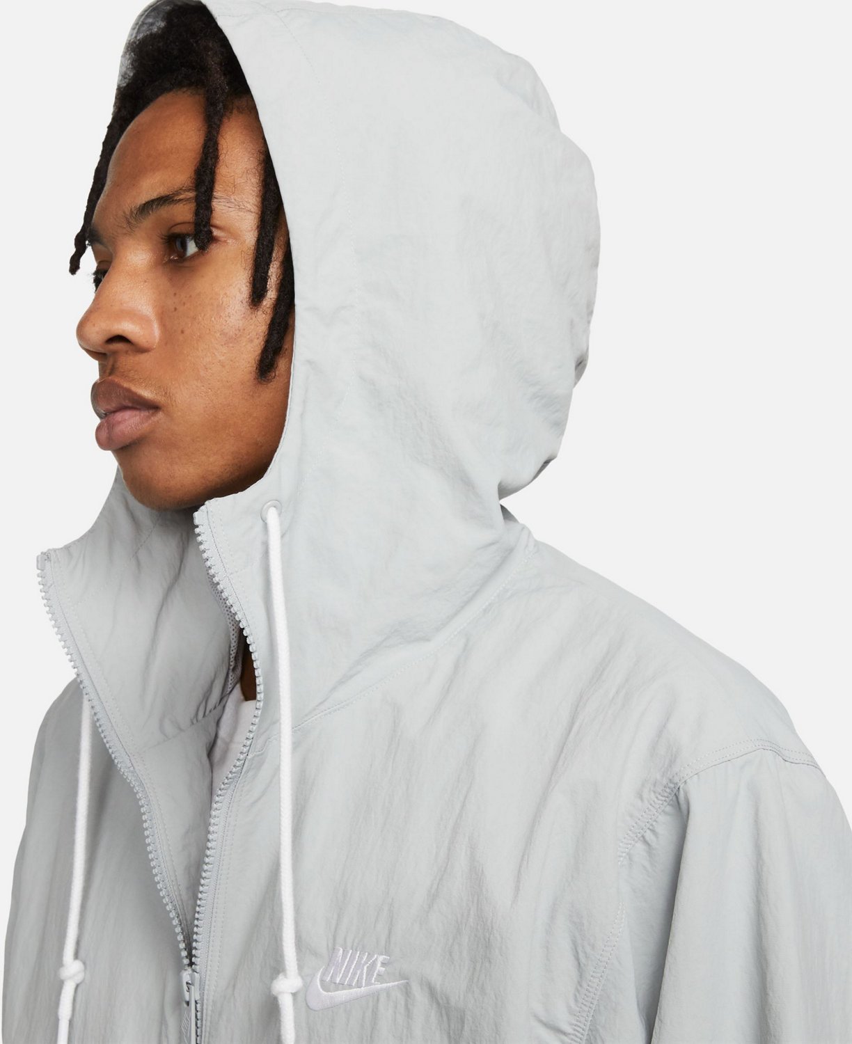 Nike full best sale zip woven jacket