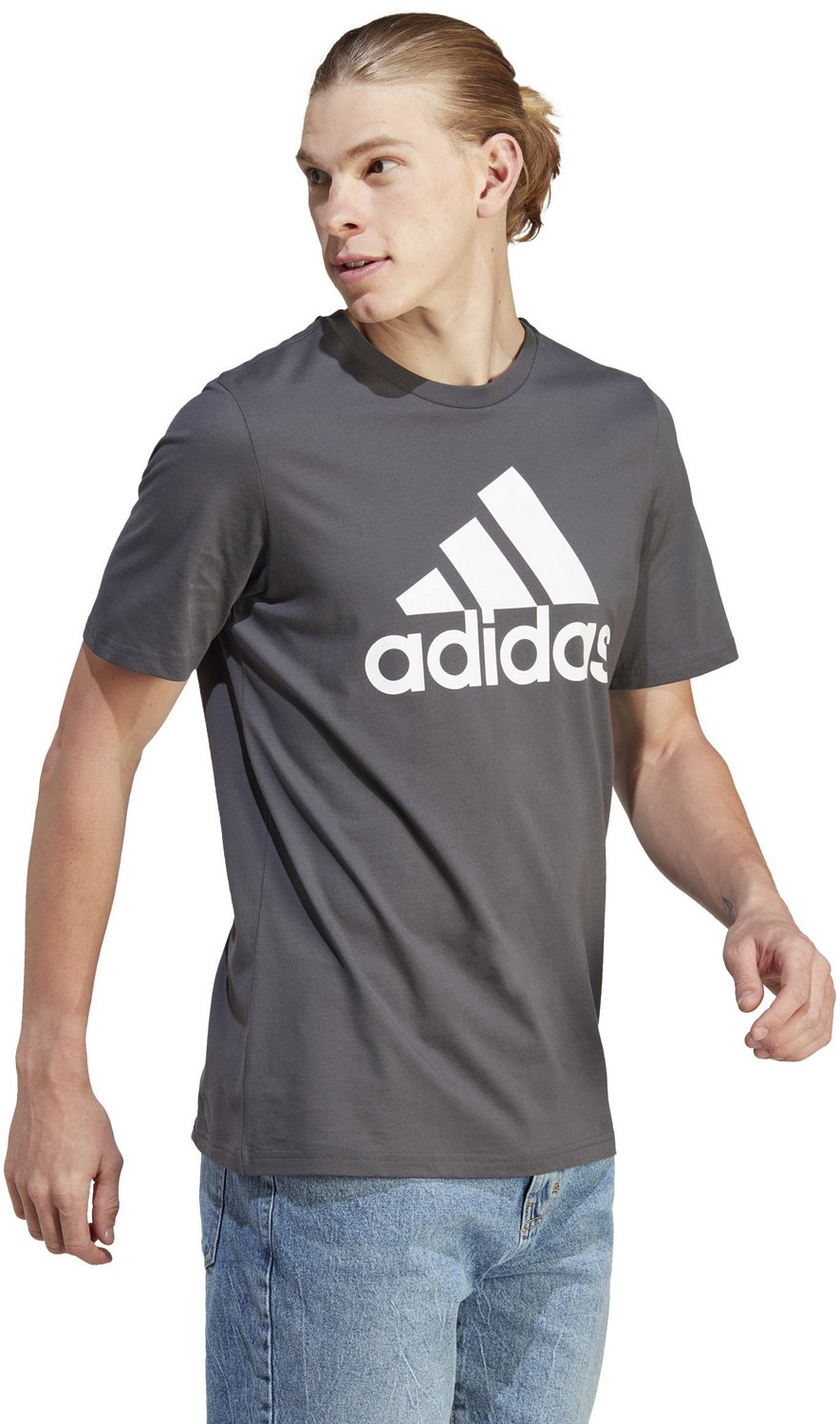 adidas Men’s Badge of Sport Essentials T-shirt - view number 4