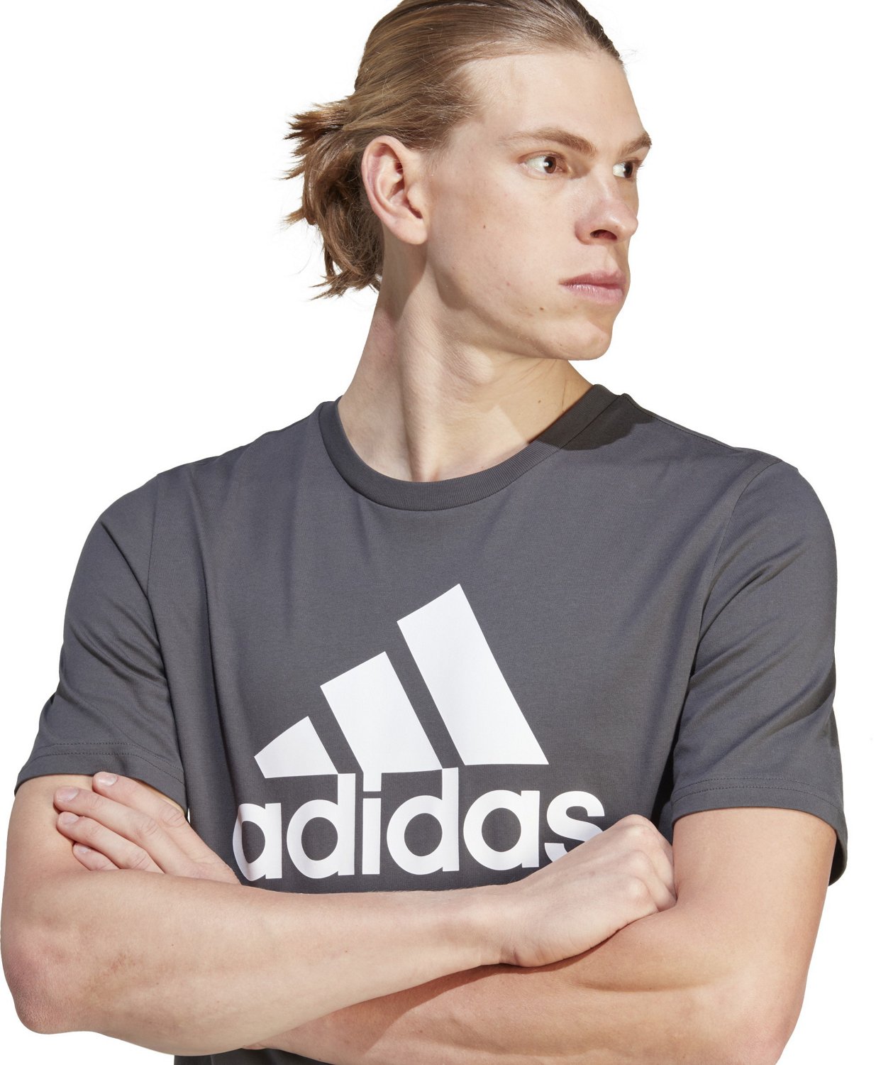 adidas Men’s Badge of Sport Essentials T-shirt - view number 3