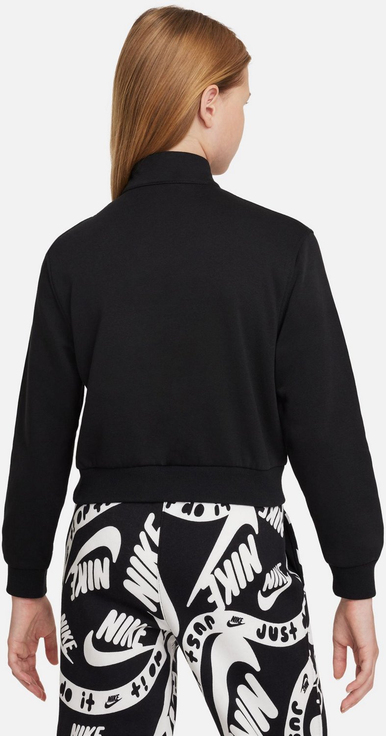 Nike Girls' Sportswear Club Fleece 1/2-Zip Pullover - view number 2