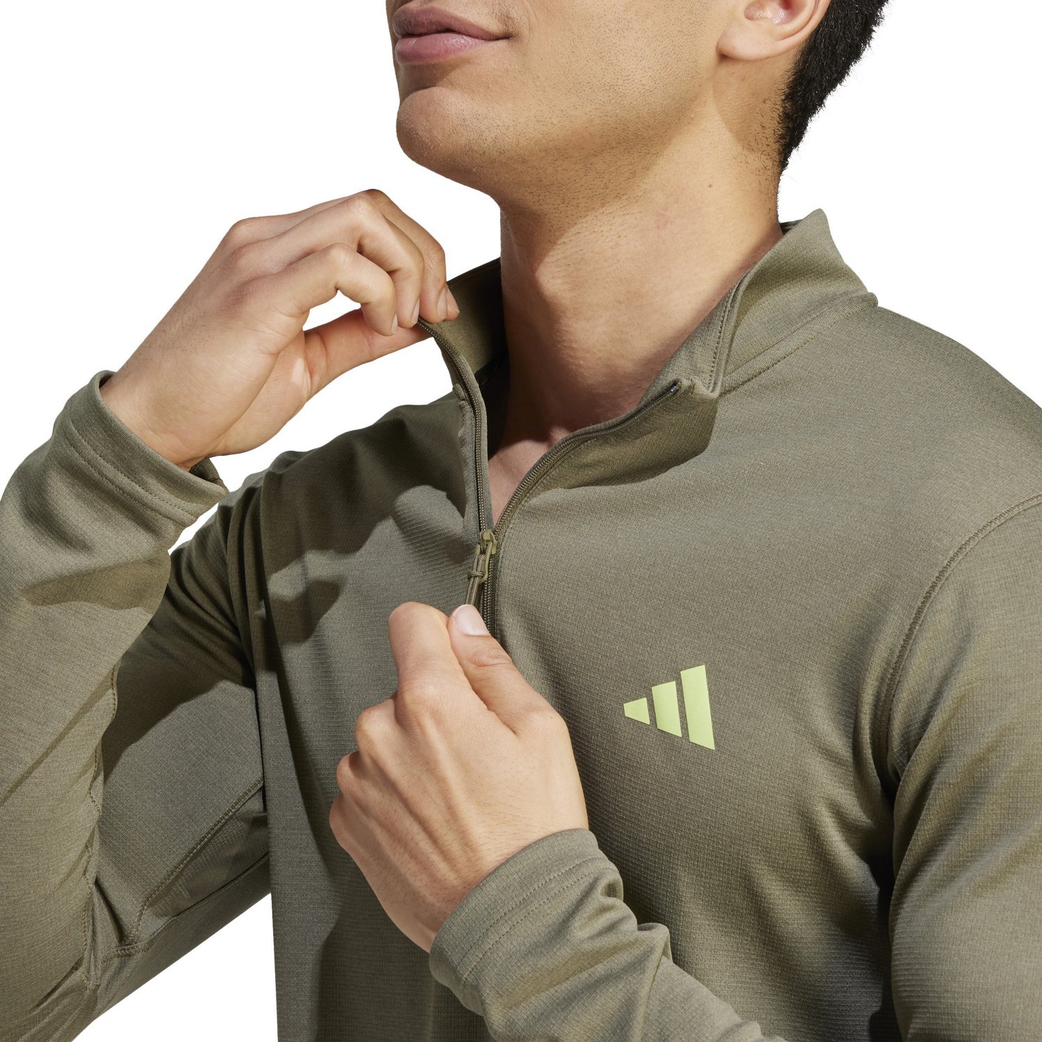adidas Men's Training Essentials 1/4 Zip Sweater - view number 3
