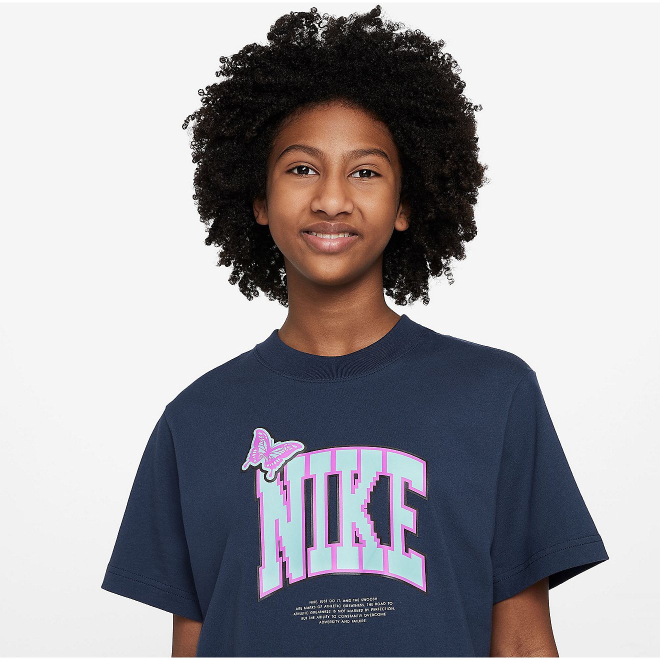 Nike Girls' NSW Boxy T-shirt                                                                                                     - view number 3