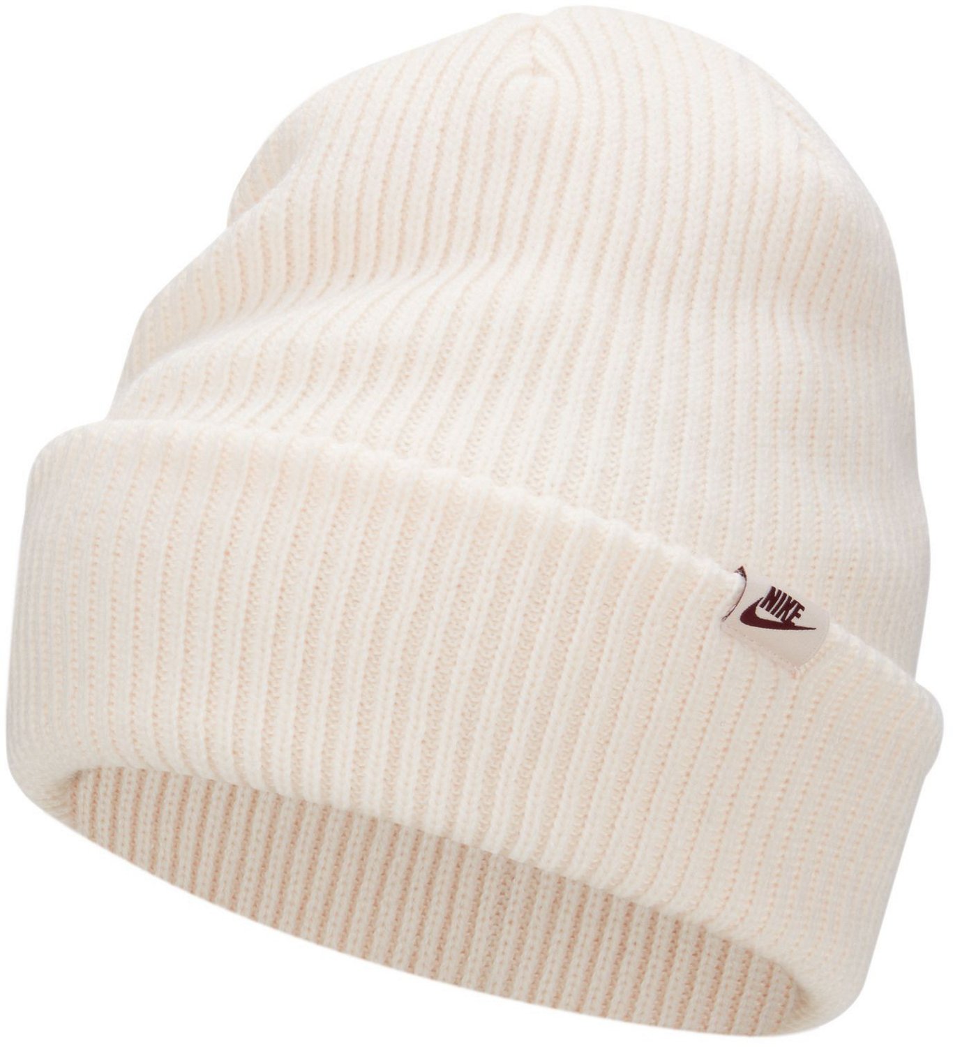 beige nike beanie